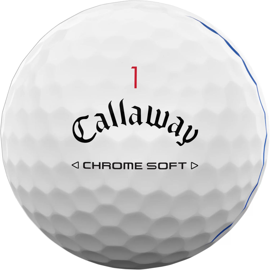 Callaway 2024 Chrome Soft Triple Track Golf Balls - 4 Dozen