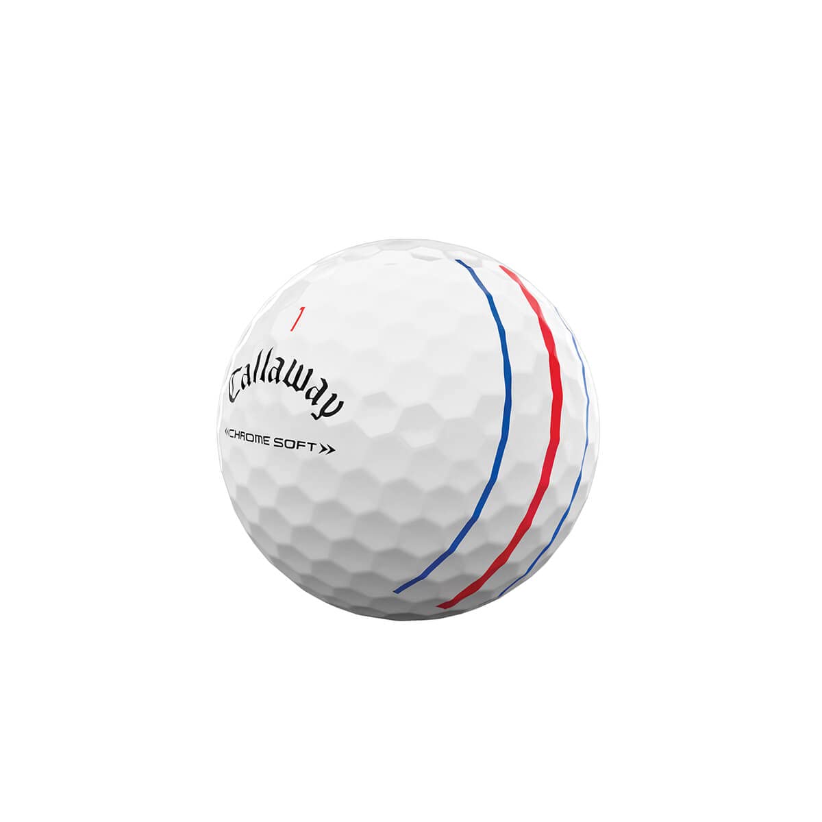 Callaway Golf 2022 Chrome Soft Golf Balls (True Track (Red/Blue)