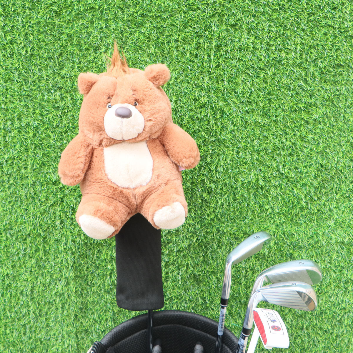 Golf club cover animal cap cover 3/5 wooden club cover