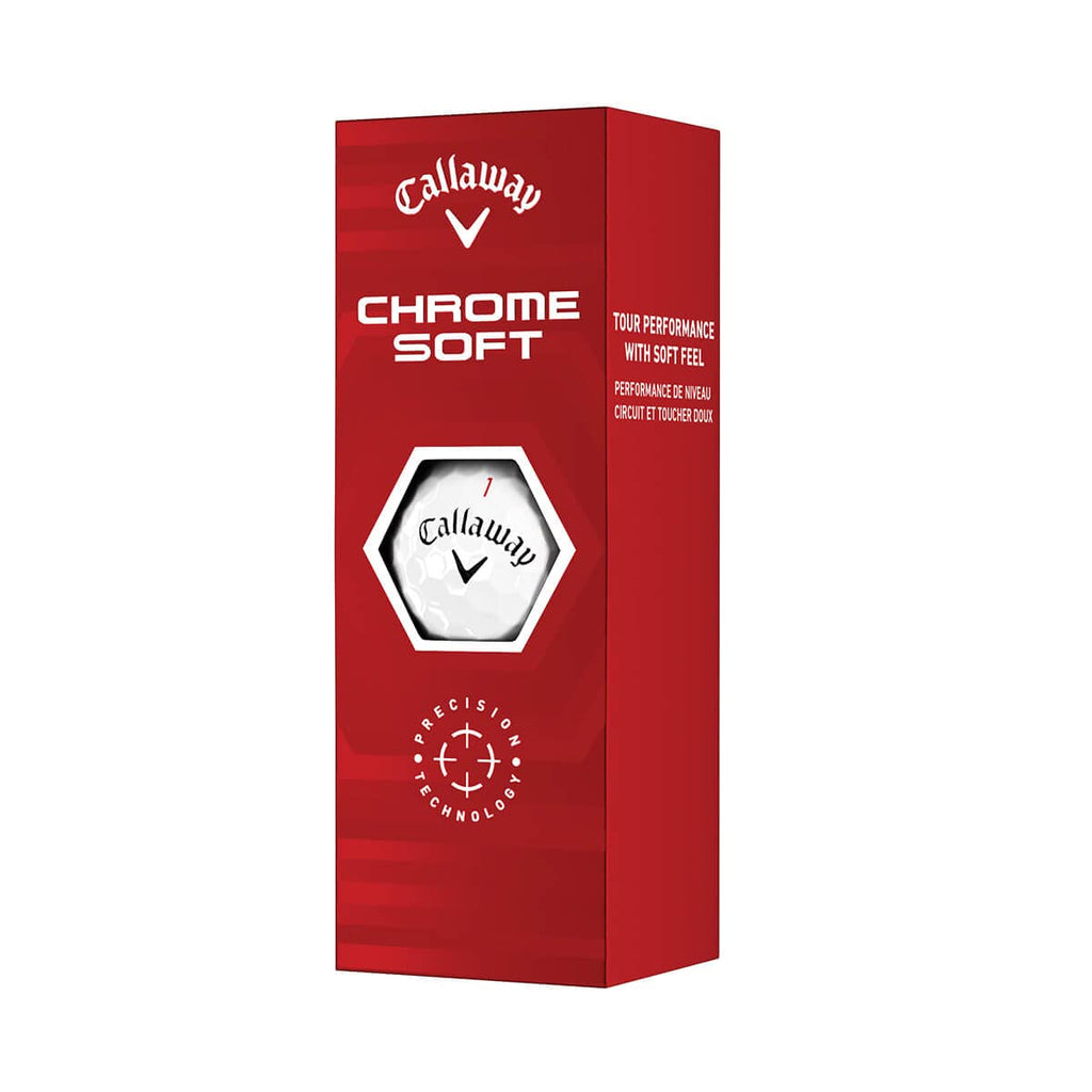 Callaway Golf 2022 Chrome Soft Golf Balls (True Track (Red/Blue)
