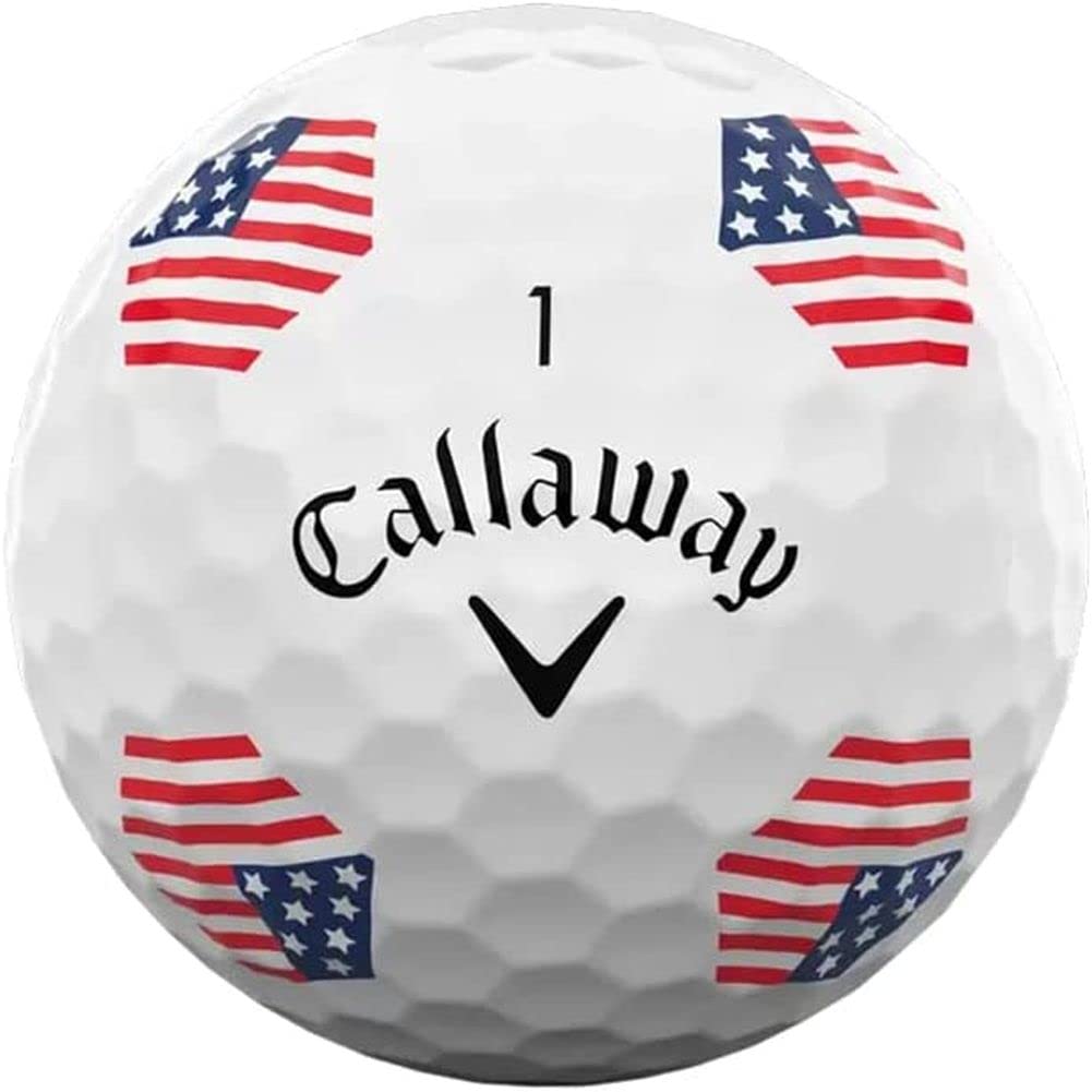 Callaway Golf 2022 Chrome Soft Golf Balls (True Track (Red/Blue)
