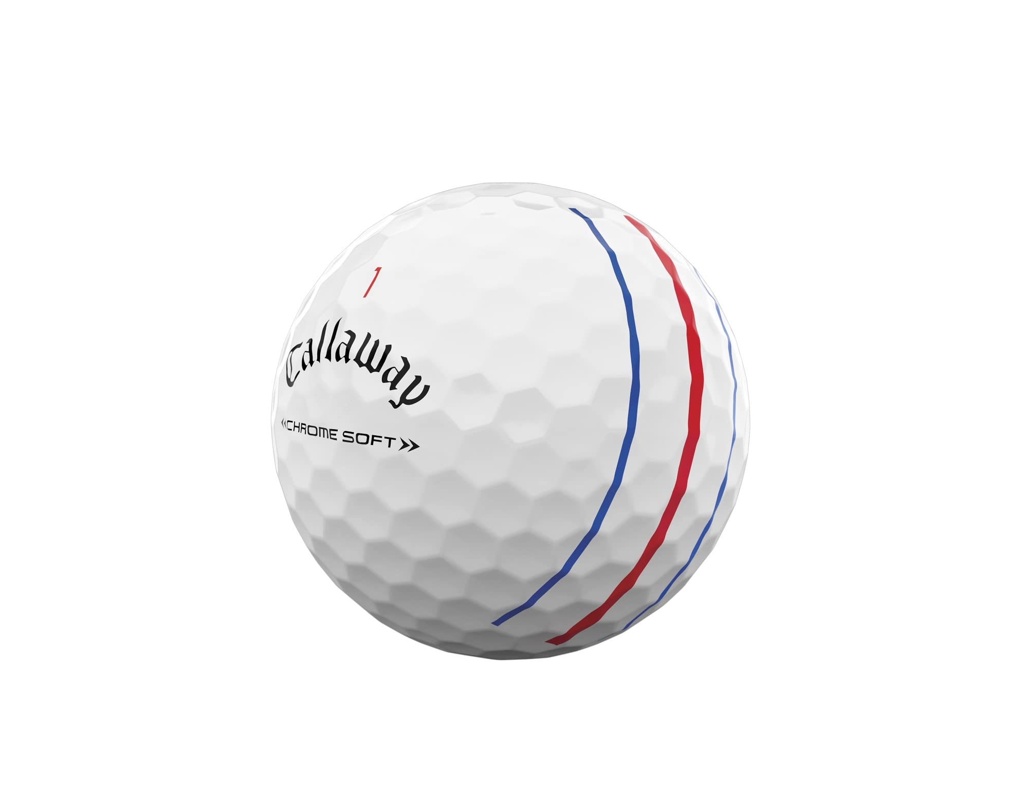 Callaway Golf 2022 Chrome Soft Golf Balls (True Track (Red/Blue)