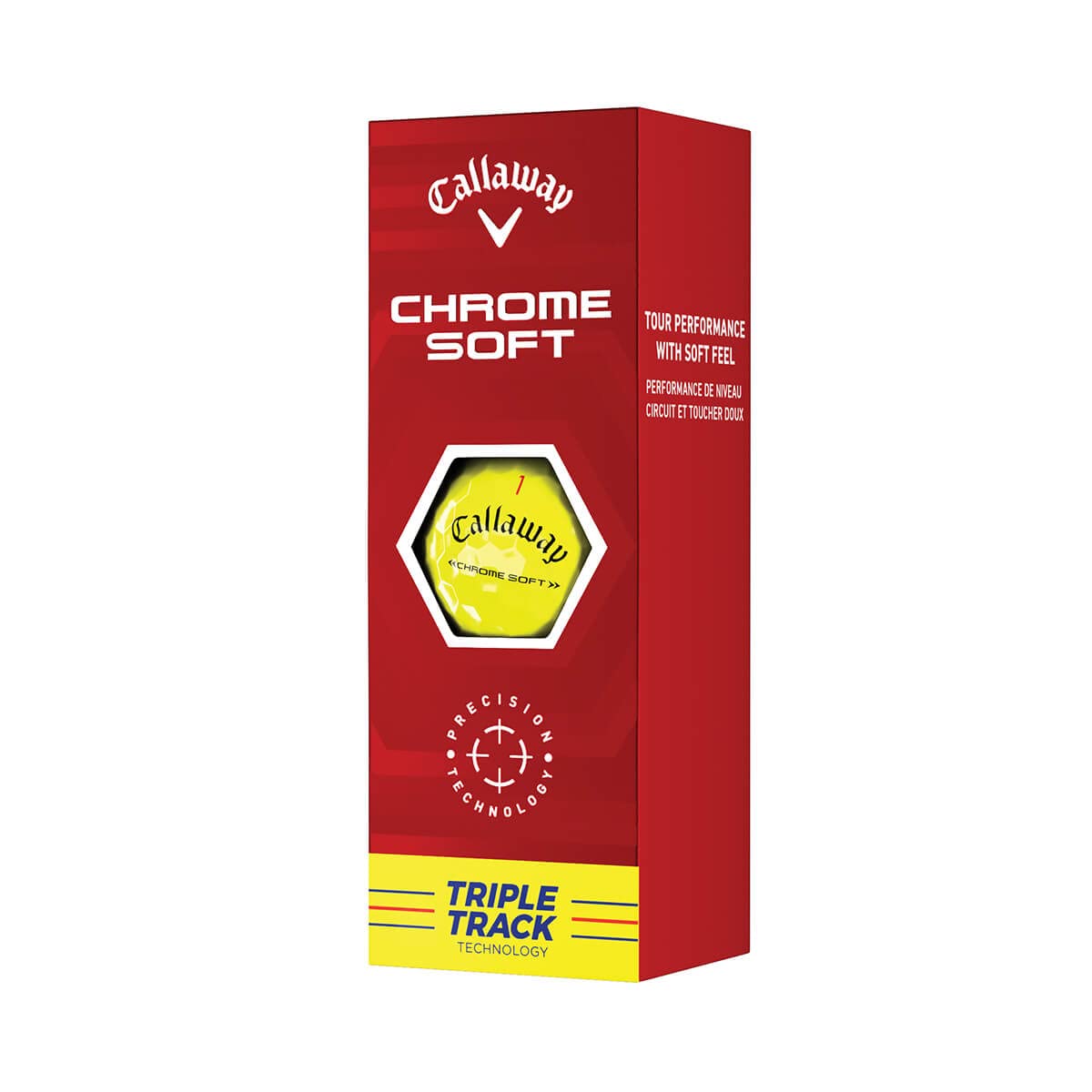 Callaway Golf 2022 Chrome Soft Golf Balls (True Track (Red/Blue)