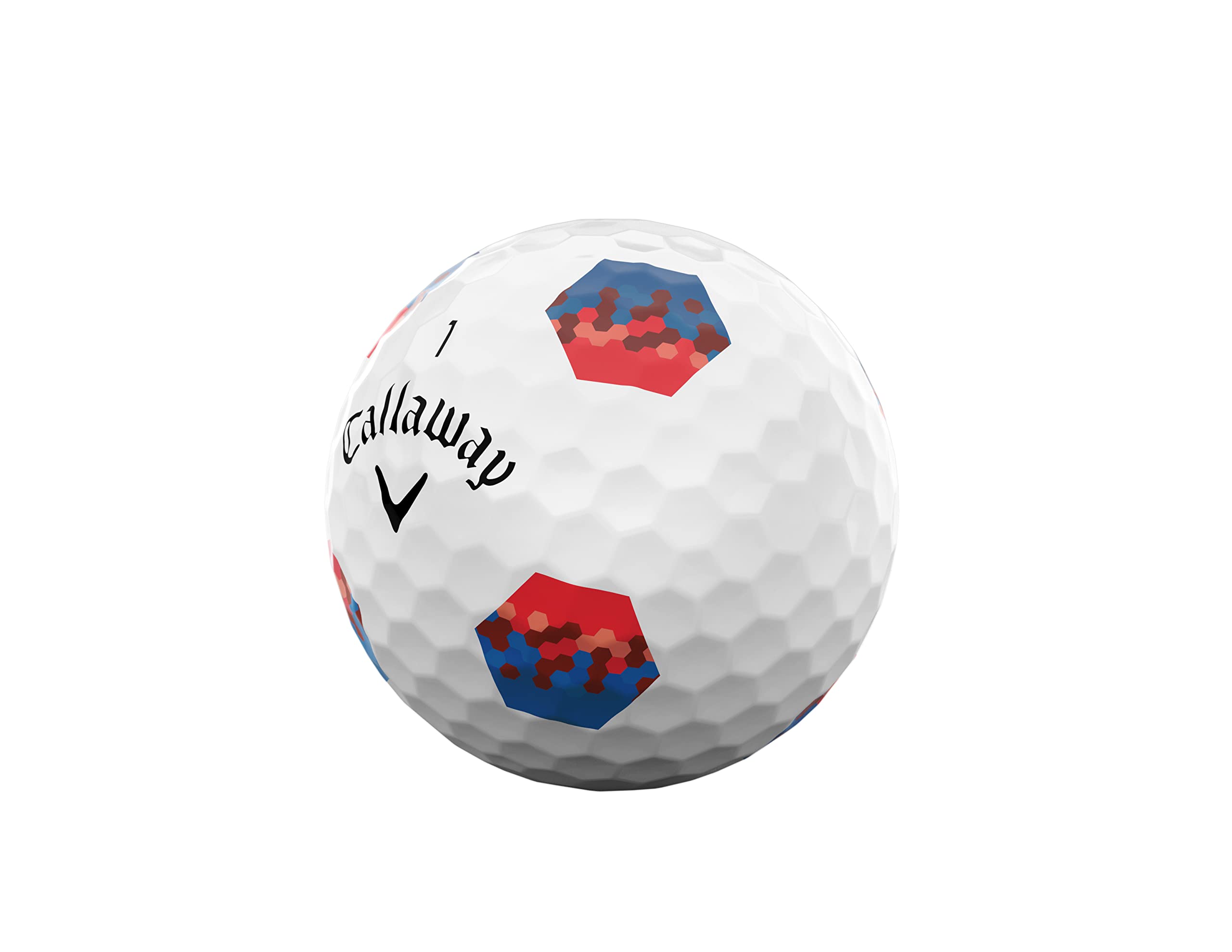 Callaway Golf 2022 Chrome Soft Golf Balls (True Track (Red/Blue)
