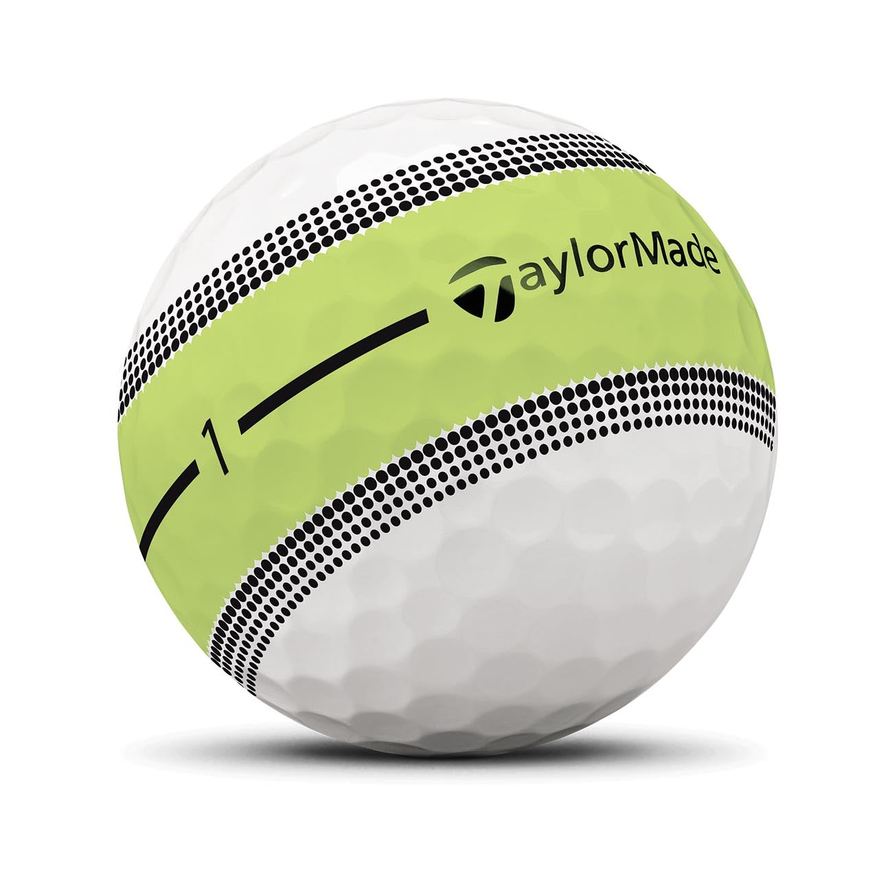 TaylorMade Tour Response Golf Balls, Enhanced 360° ClearPath Alignment, Speed Wrapped Core for Distance and Feel, Pack of 12
