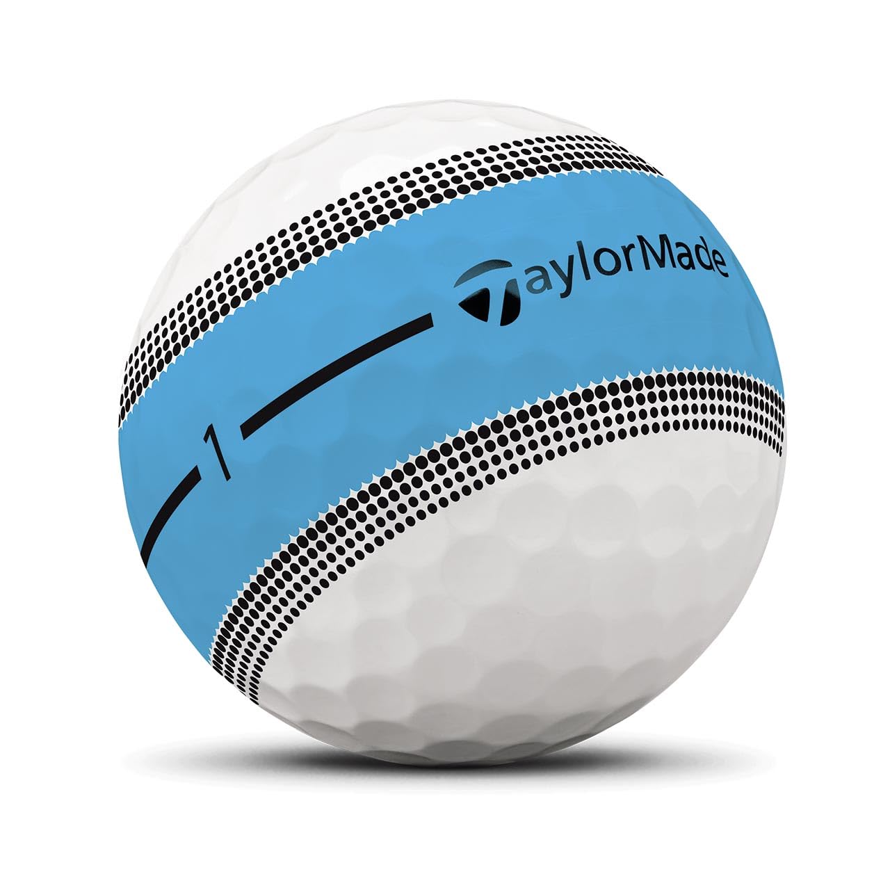TaylorMade Tour Response Golf Balls, Enhanced 360° ClearPath Alignment, Speed Wrapped Core for Distance and Feel, Pack of 12