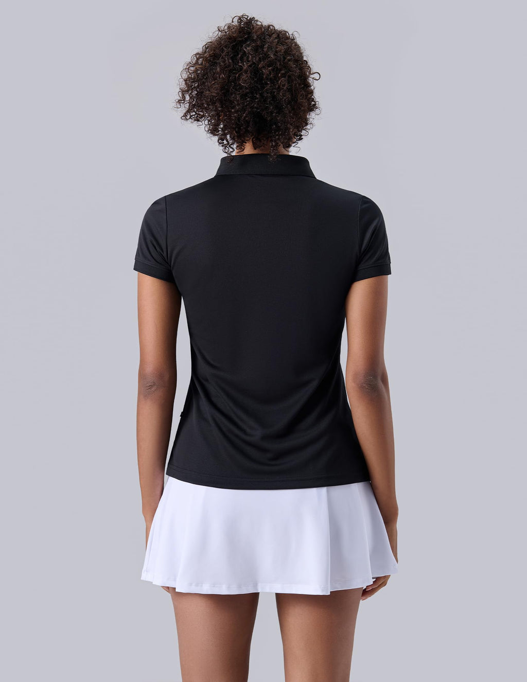 3 Pack Women's Athletic Dry Fit Polo Shirts, Wicking Short Sleeve Collared Golf T Shirt Tennis Tops