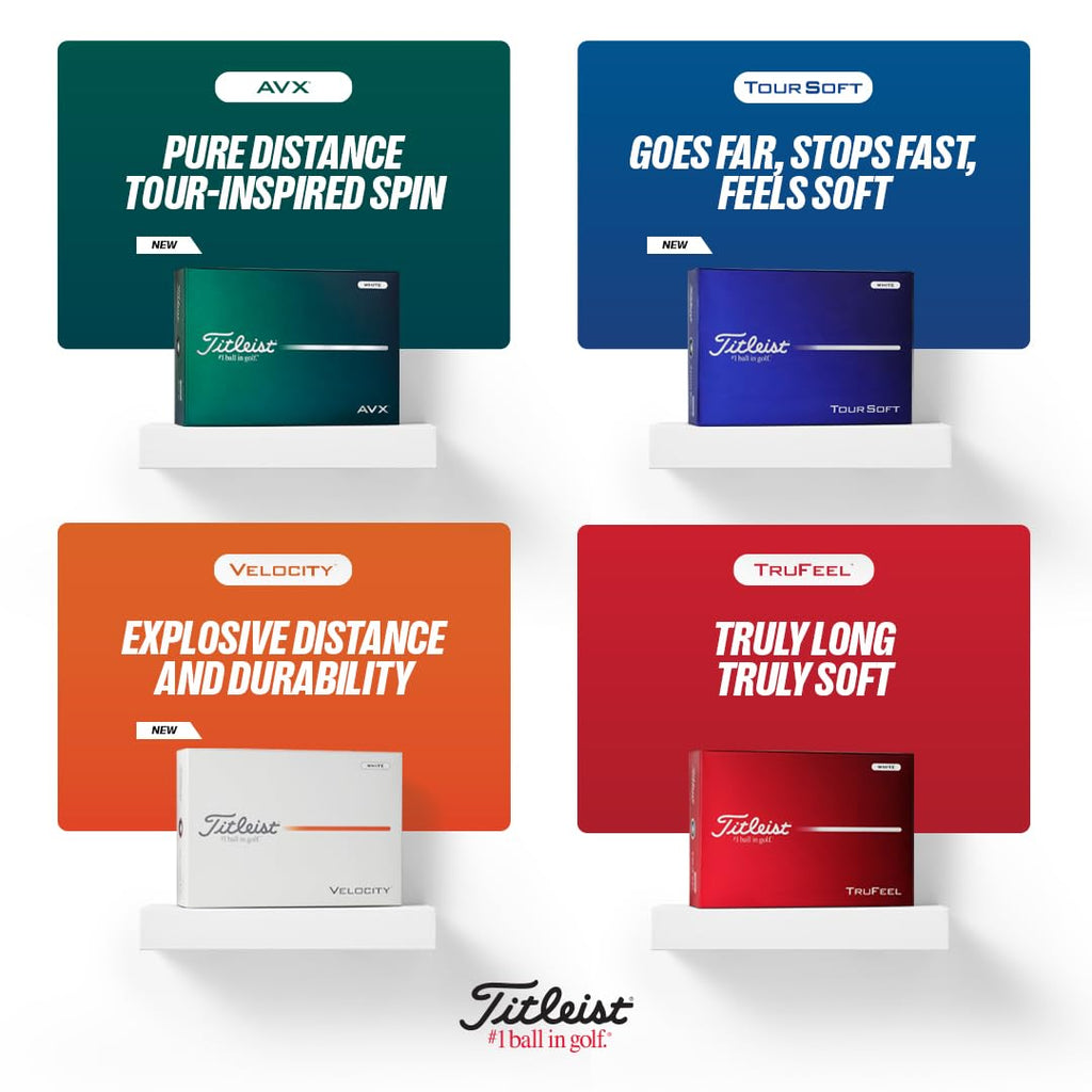 Titleist TruFeel Golf Balls 1 Dozen