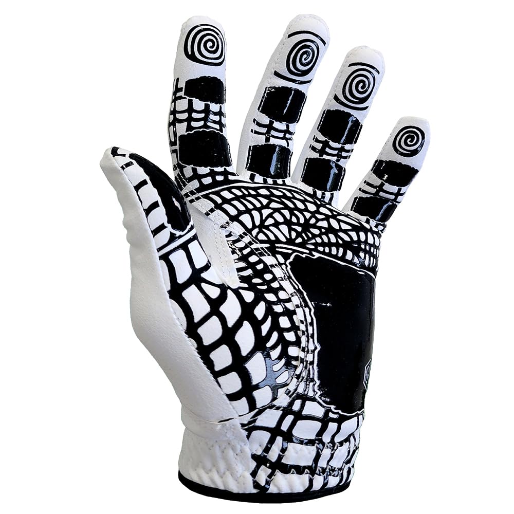 MONKEY GRIP Golf Glove Premium Synthetic Nonslip Spider Grip Tacky All Weather Slice Killer No Twist Left Hand