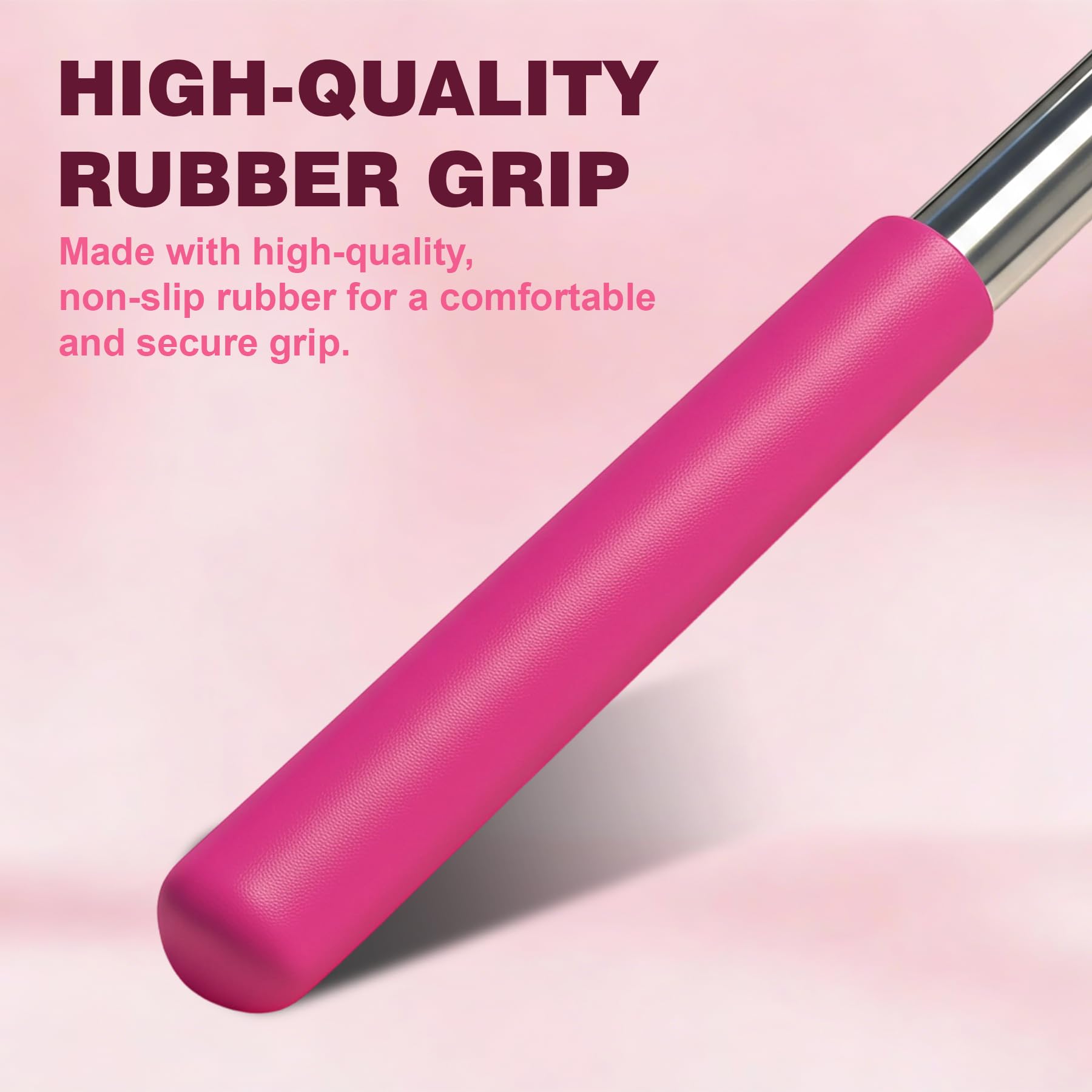 Golf Ball Retriever Telescopic for Water, GolfBall Grabber Tool, Golf Accessories Gifts for Women, Men & Golfers, Golf Balls Picker with Stainless Steel Shaft&Non-Slip Rubber Grip