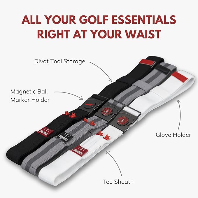 THE BYRD GOLF BELT - Organize Your Game