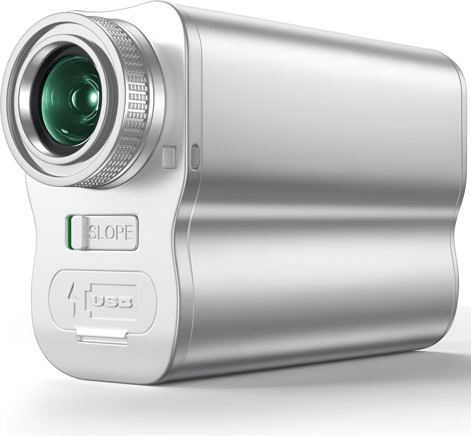 Premium Metal Golf Rangefinder with Slope - Aerospace-Grade Aluminum Body,USB-C Rechargeable Laser Range Finder,1200 Yards Range Finder, Pin Lock Vibration & Ultra-Strong Magnet, USGA Tournament Legal