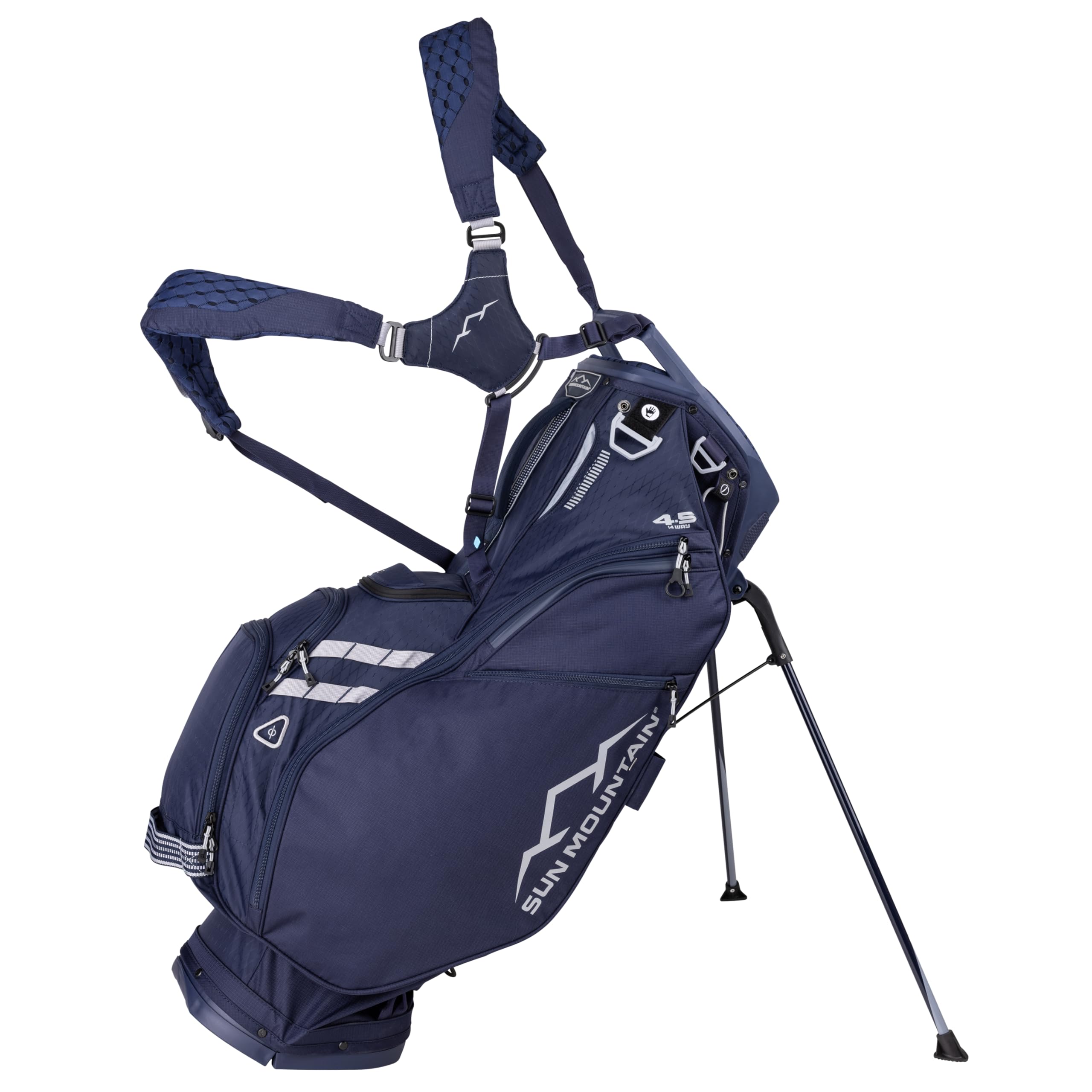 Sun Mountain Men's Eclipse 4.5 VLO Lightweight Stand Golf Bag 14-Way Top -2025 Model