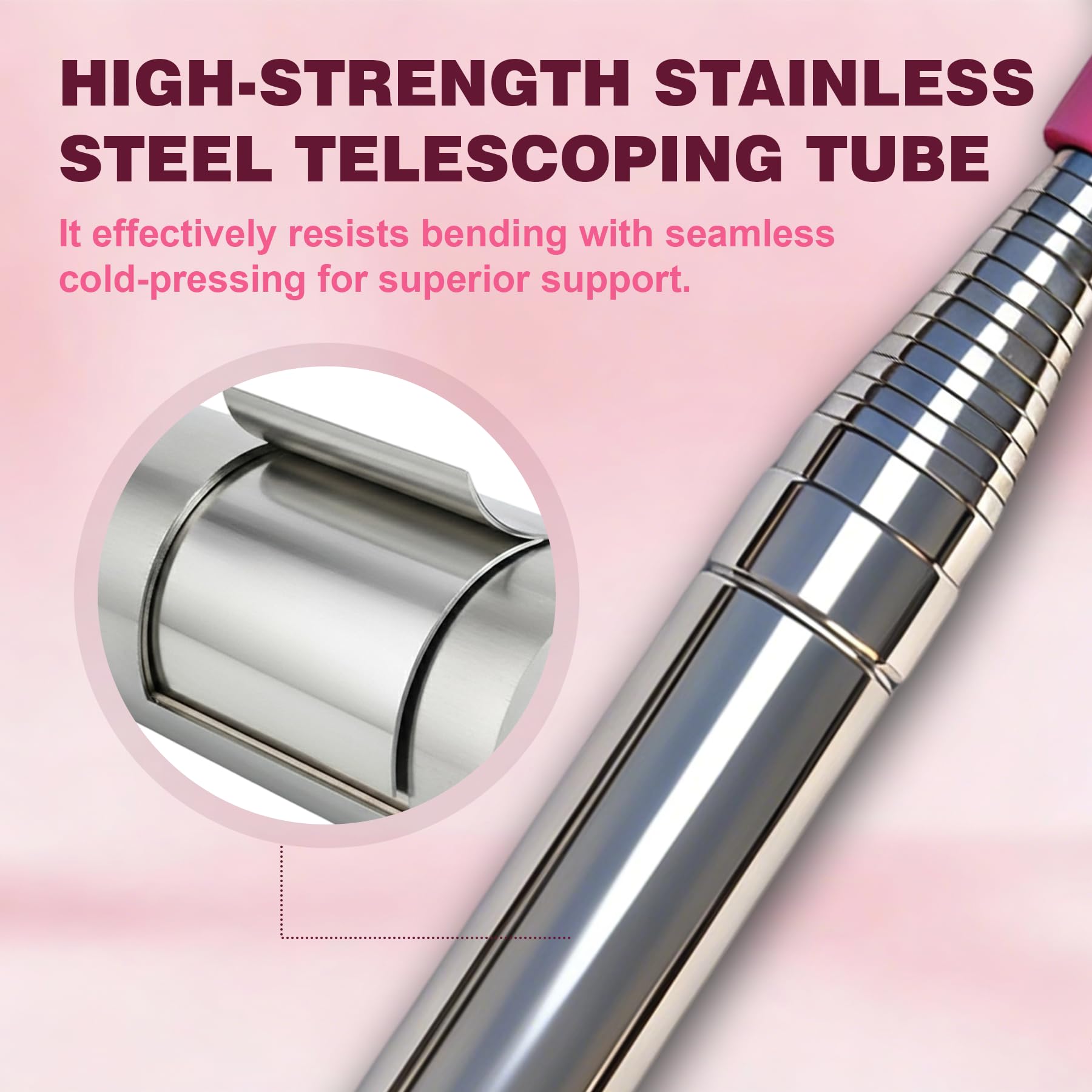 Golf Ball Retriever Telescopic for Water, GolfBall Grabber Tool, Golf Accessories Gifts for Women, Men & Golfers, Golf Balls Picker with Stainless Steel Shaft&Non-Slip Rubber Grip