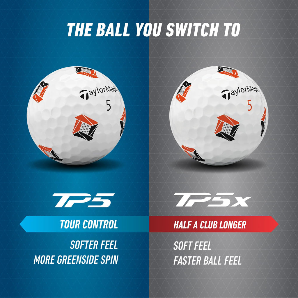 TaylorMade Golf TP5 One Dozen