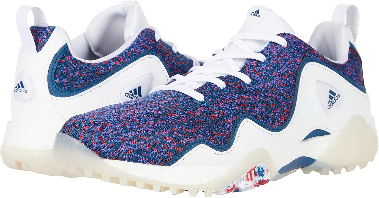 Adidas Mens Codechaos 21 Primeblue Spikeless Golf Shoes