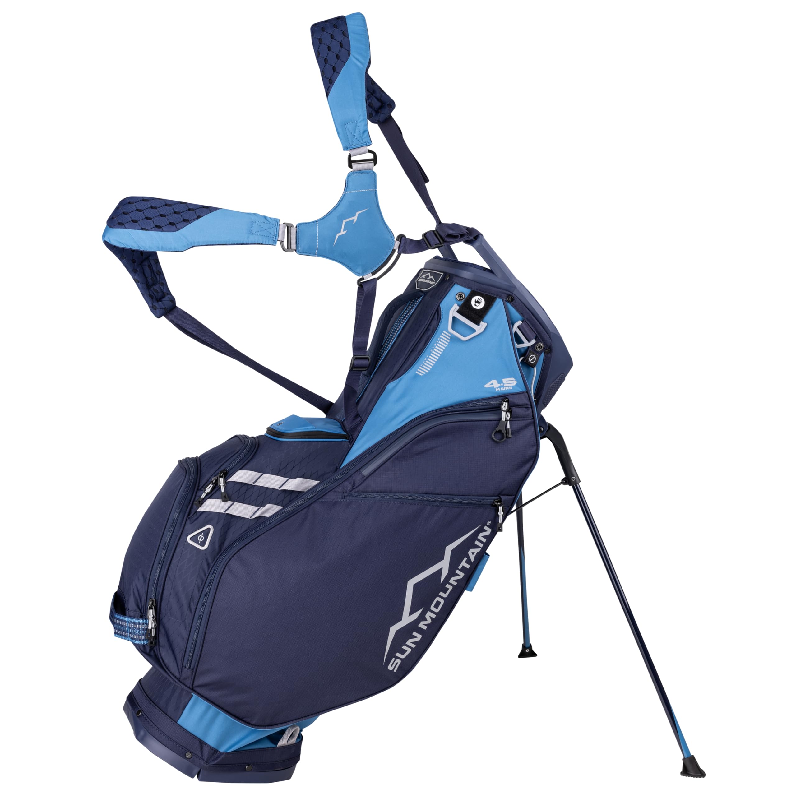 Sun Mountain Men's Eclipse 4.5 VLO Lightweight Stand Golf Bag 14-Way Top -2025 Model