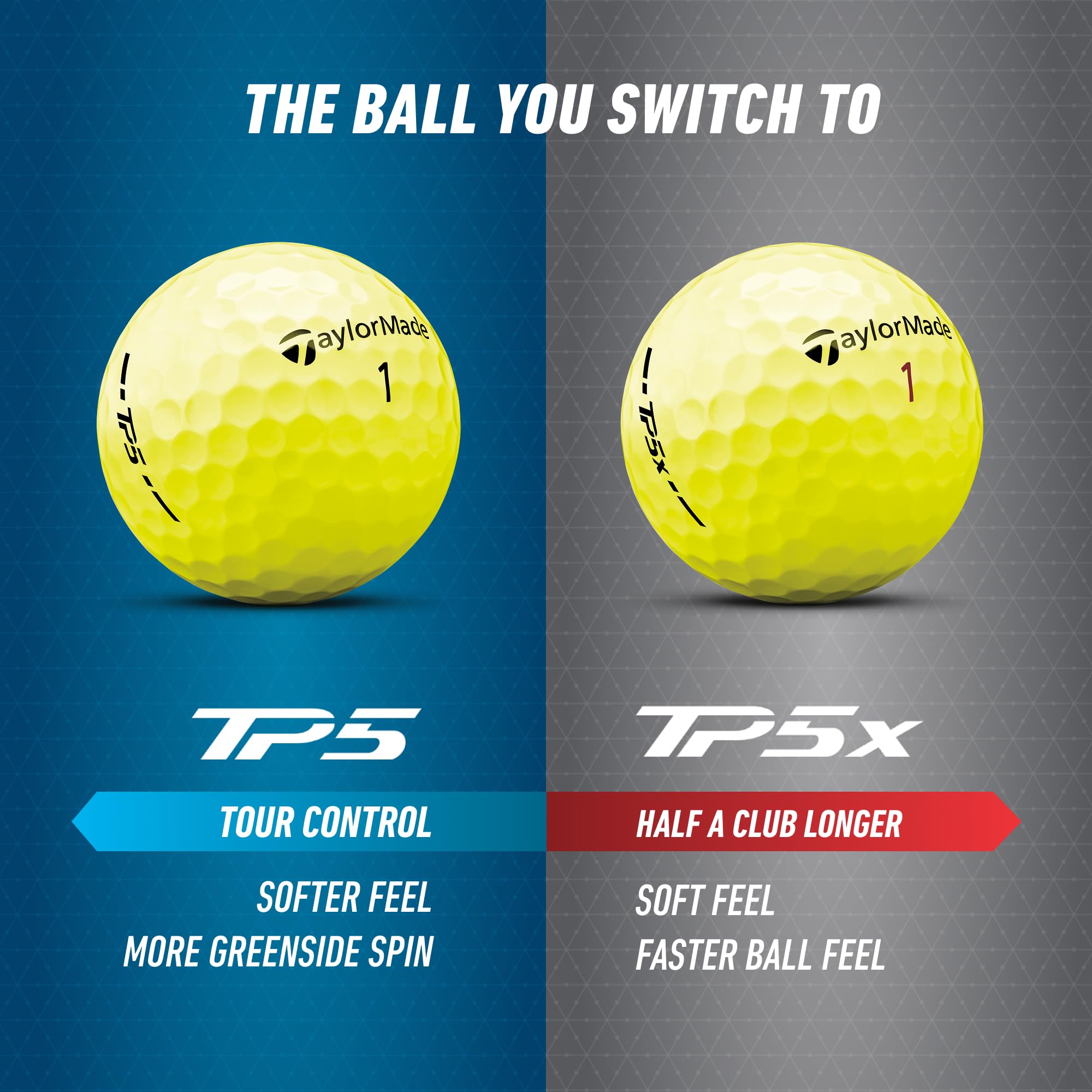 TaylorMade Golf TP5 One Dozen