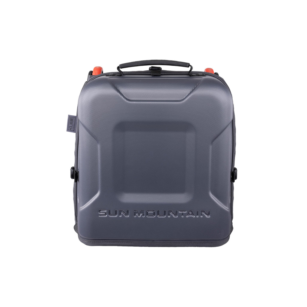 Sun Mountain Kube Golf Travel Bag - 2-Wheel Rolling System, Kube Folding Hard Shell for Easy Storage, Compact Protection & Travel Convenience
