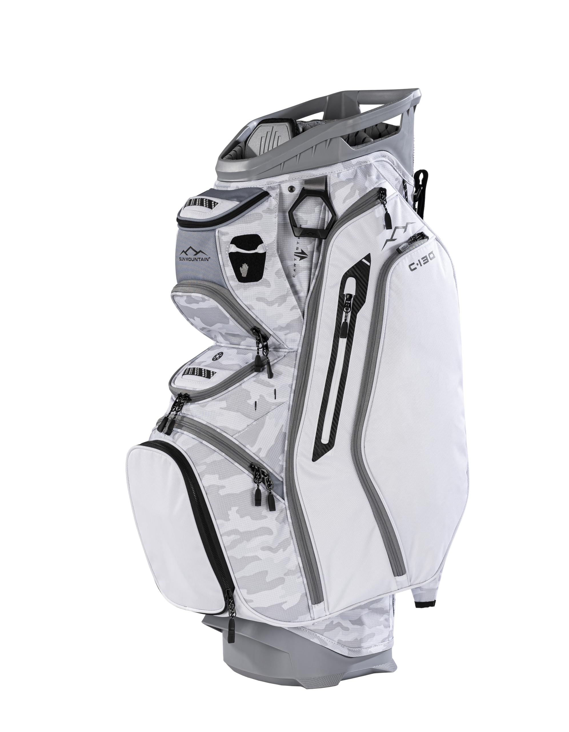 Sun Mountain Men's C130 Lightweight Cart Golf Bag 14-Way Top - 2026 Model