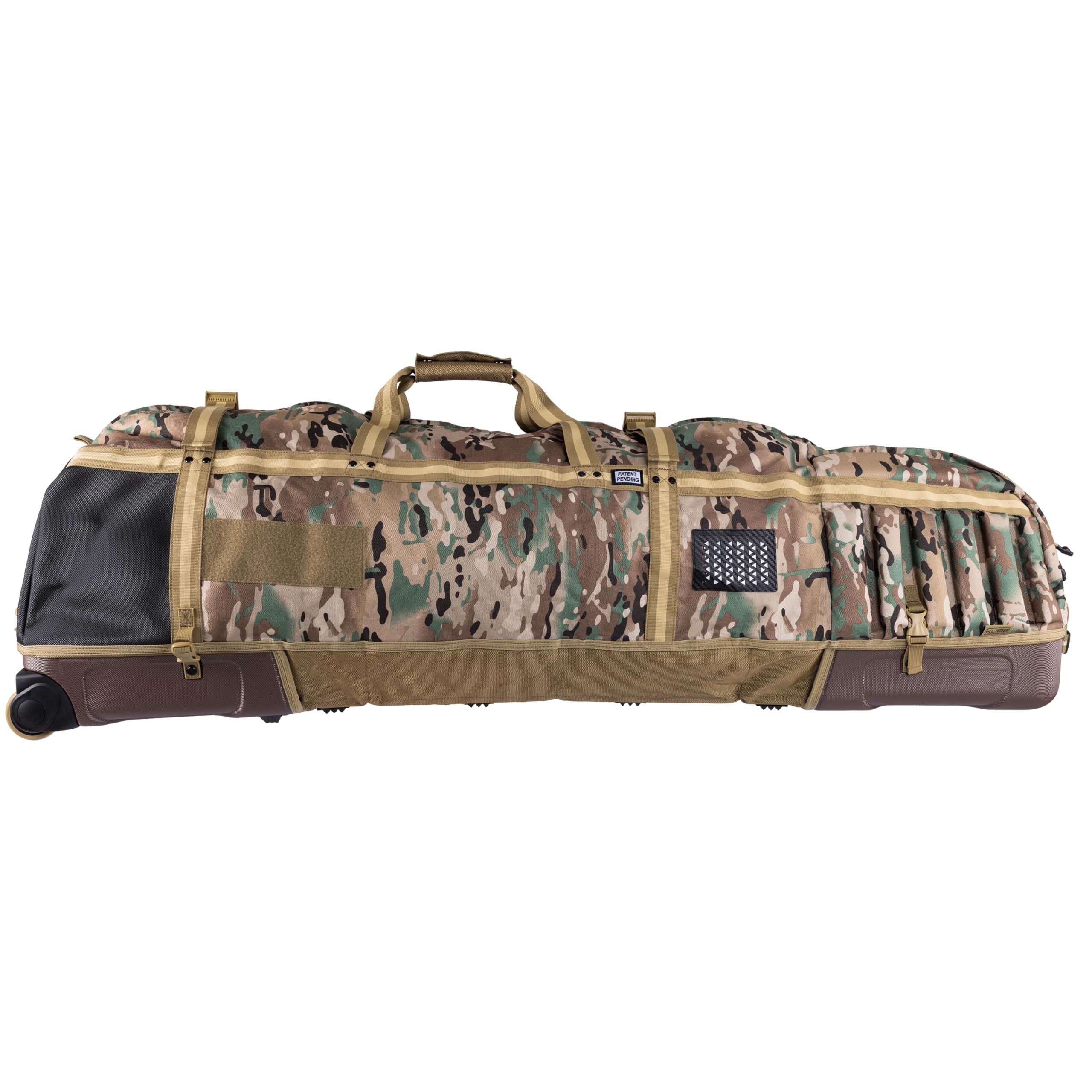 Sun Mountain Kube Golf Travel Bag - 2-Wheel Rolling System, Kube Folding Hard Shell for Easy Storage, Compact Protection & Travel Convenience
