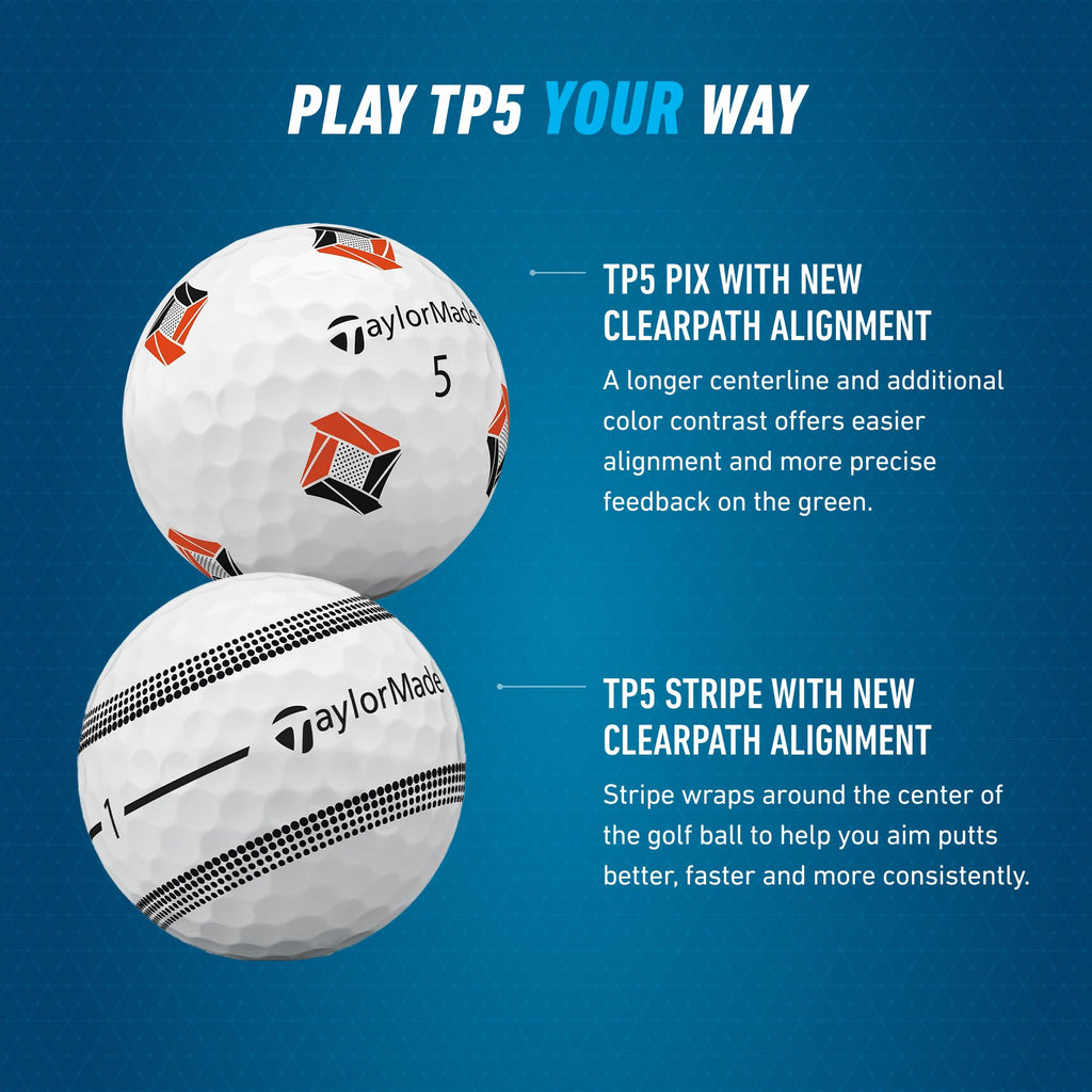 TaylorMade Golf TP5 One Dozen