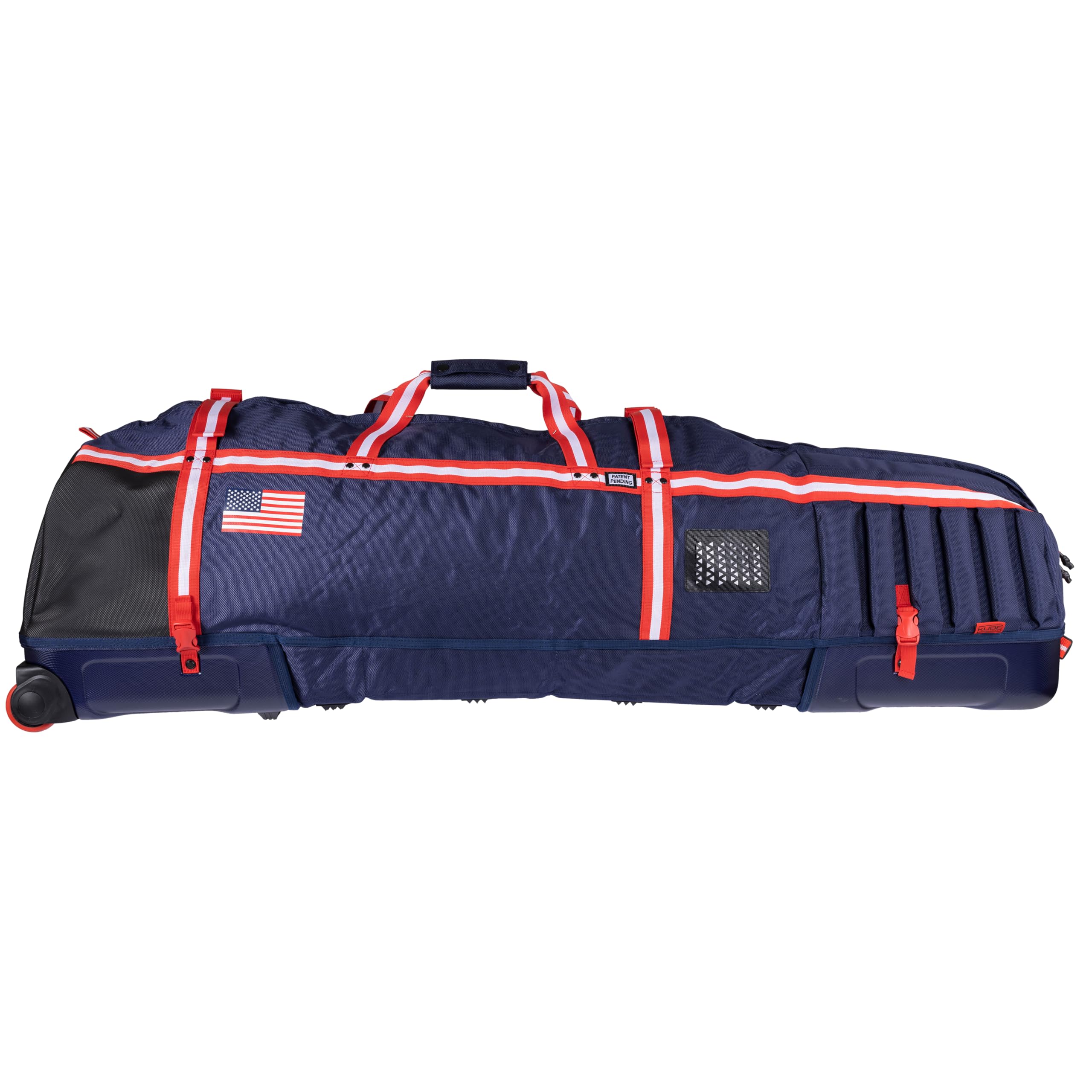 Sun Mountain Kube Golf Travel Bag - 2-Wheel Rolling System, Kube Folding Hard Shell for Easy Storage, Compact Protection & Travel Convenience