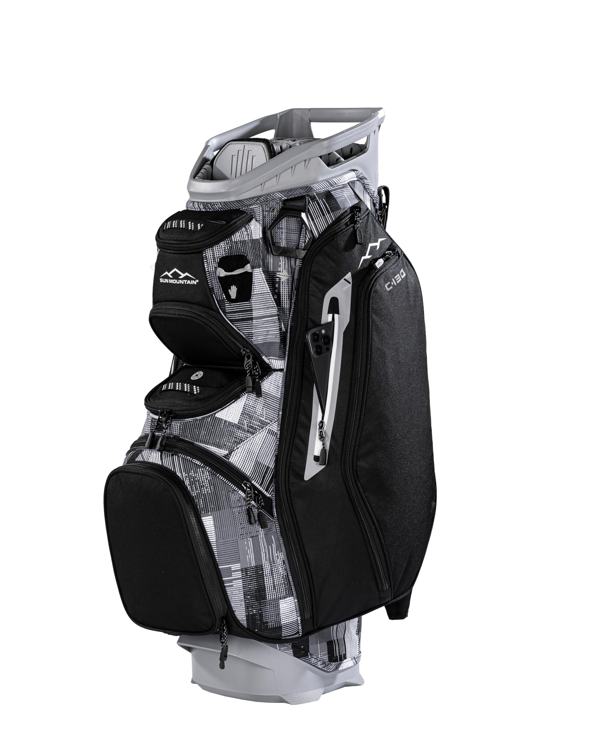 Sun Mountain Men's C130 Lightweight Cart Golf Bag 14-Way Top - 2026 Model