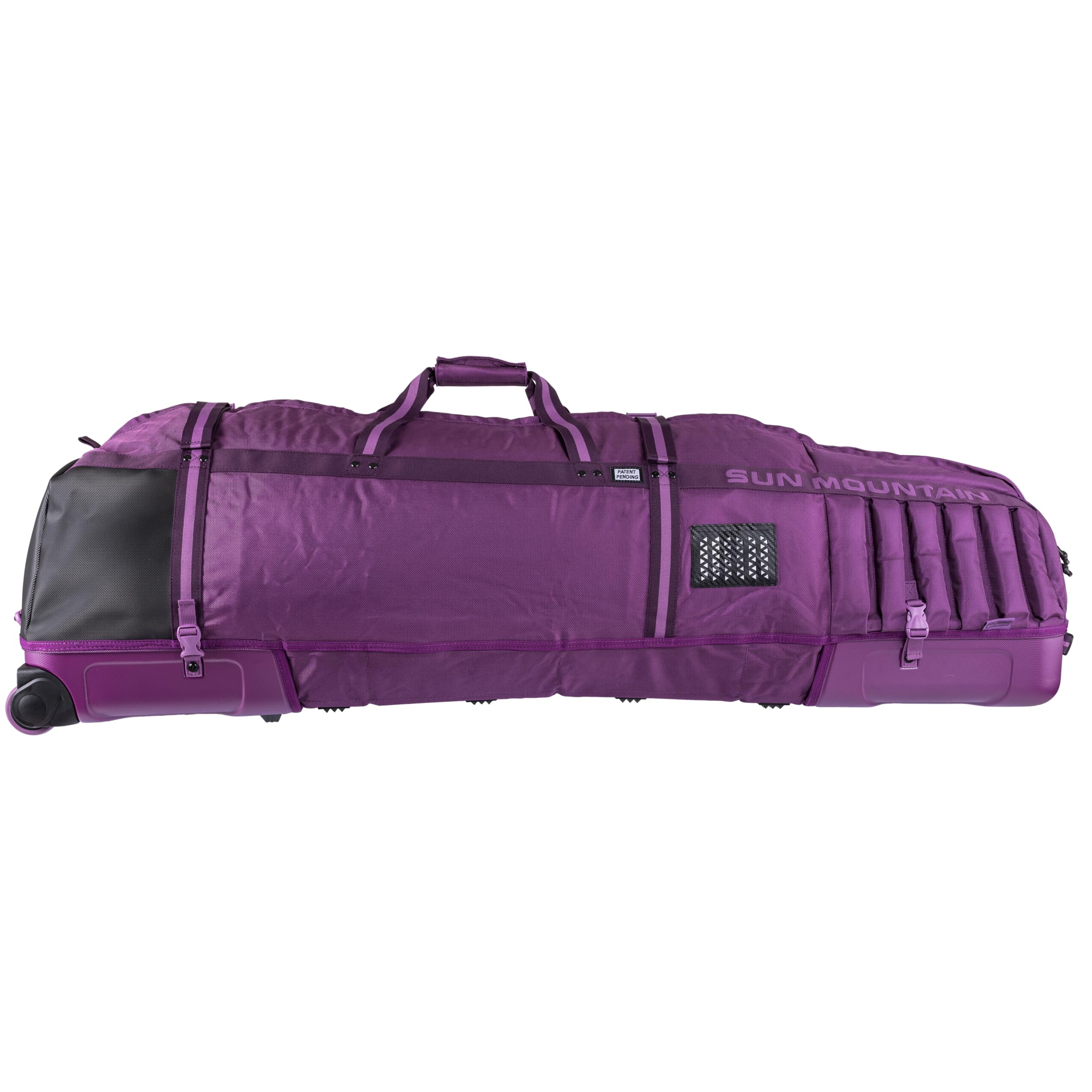 Sun Mountain Kube Golf Travel Bag - 2-Wheel Rolling System, Kube Folding Hard Shell for Easy Storage, Compact Protection & Travel Convenience