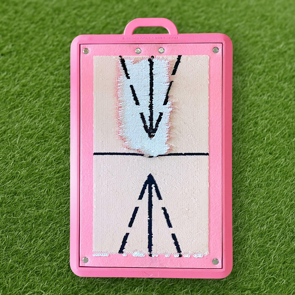 Birdie Mat Pro Premium Swing Training Mat for Analyzing Swing Path and Ball Impact