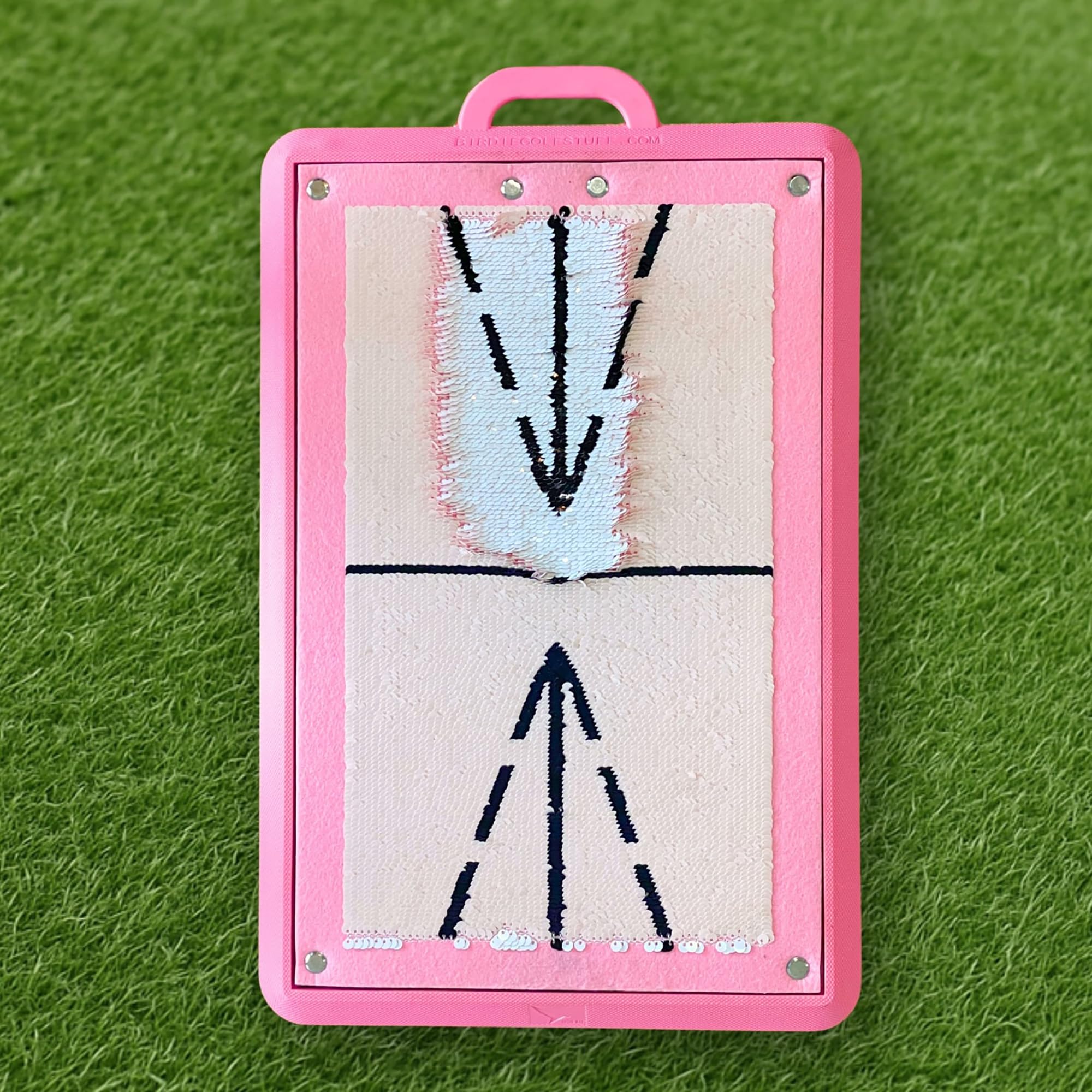 Birdie Mat Pro Premium Swing Training Mat for Analyzing Swing Path and Ball Impact
