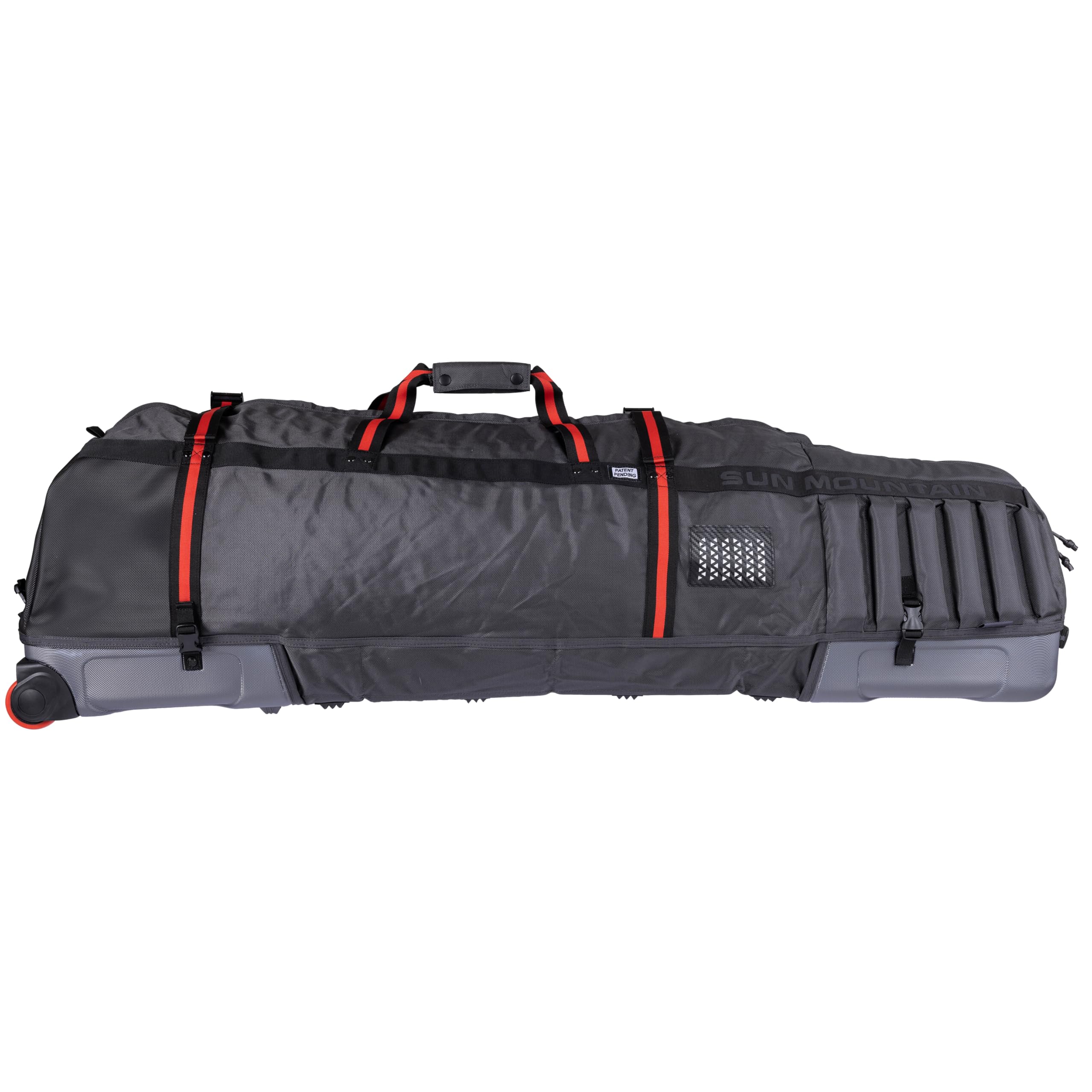 Sun Mountain Kube Golf Travel Bag - 2-Wheel Rolling System, Kube Folding Hard Shell for Easy Storage, Compact Protection & Travel Convenience