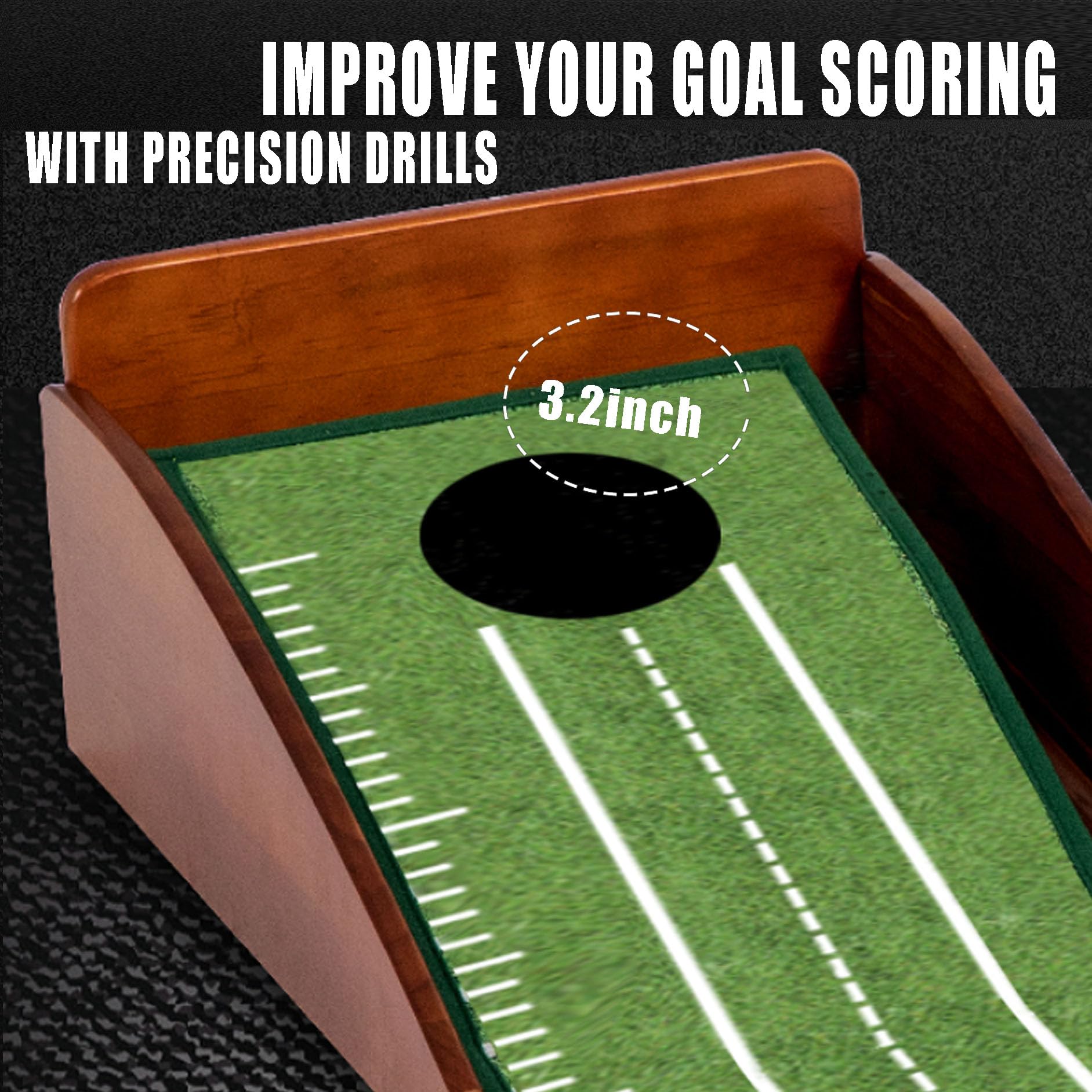 Putting Green Indoor,Golf Putting Mat with Auto Ball Return,Premium Crystal Velvet Surface, Practice Putting mat, Perfect Training Aid & Gift for Golf Lovers Christmas