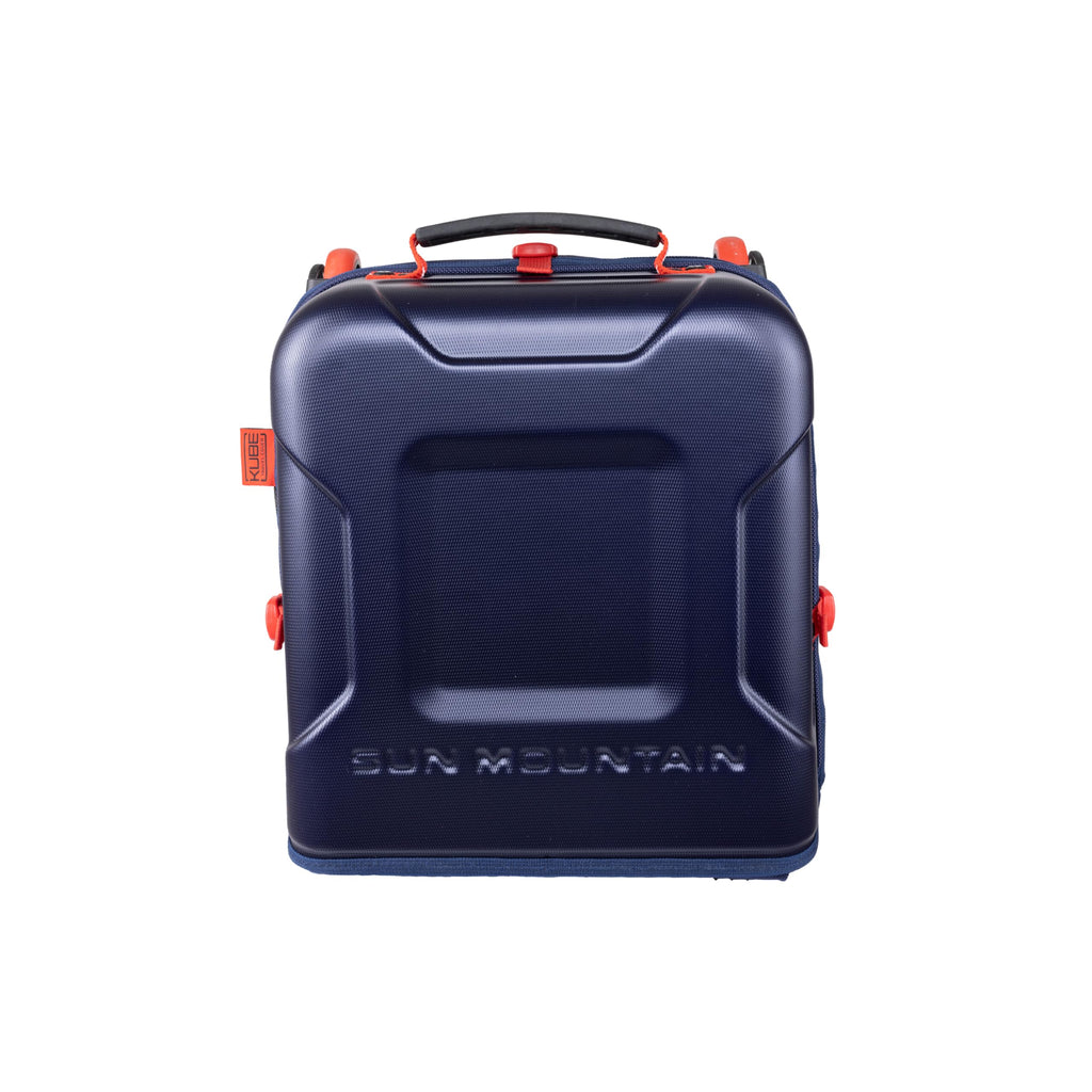 Sun Mountain Kube Golf Travel Bag - 2-Wheel Rolling System, Kube Folding Hard Shell for Easy Storage, Compact Protection & Travel Convenience