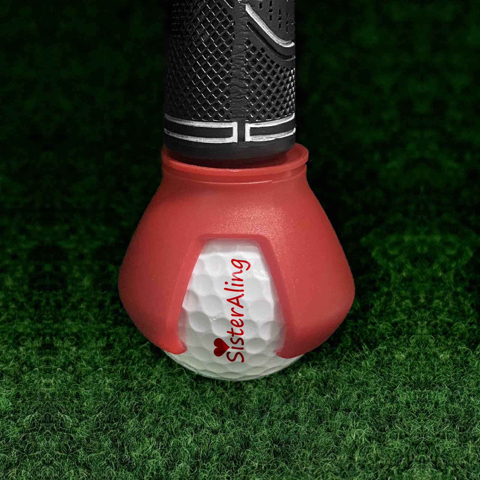 3-Prong Golf Ball Retriever Grabber Pick Up,Back Saver Claw Put On Putter Grip,Suction Cup Ball Grabber,Sucker for Golf Screws Tool