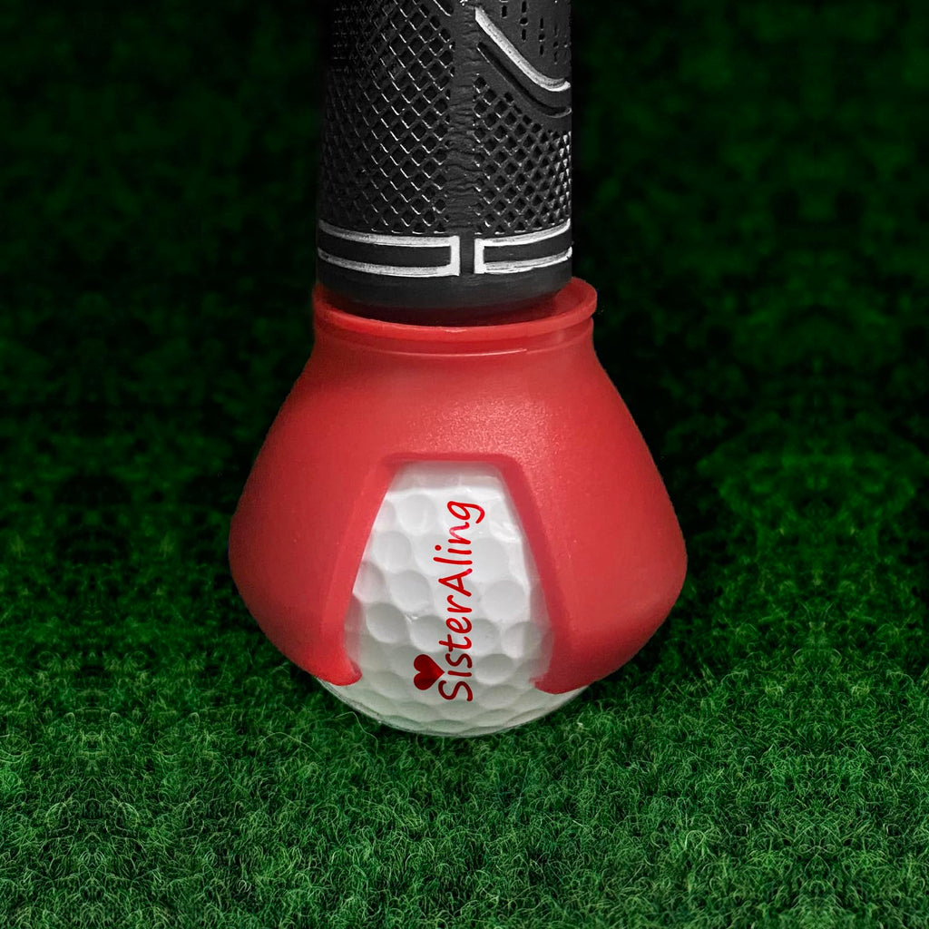 3-Prong Golf Ball Retriever Grabber Pick Up,Back Saver Claw Put On Putter Grip,Suction Cup Ball Grabber,Sucker for Golf Screws Tool