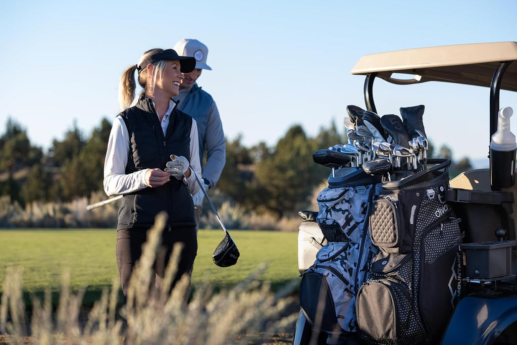 Sun Mountain Women's Stellar Lightweight Cart Golf Bag 14-Way Top - 2025 Model