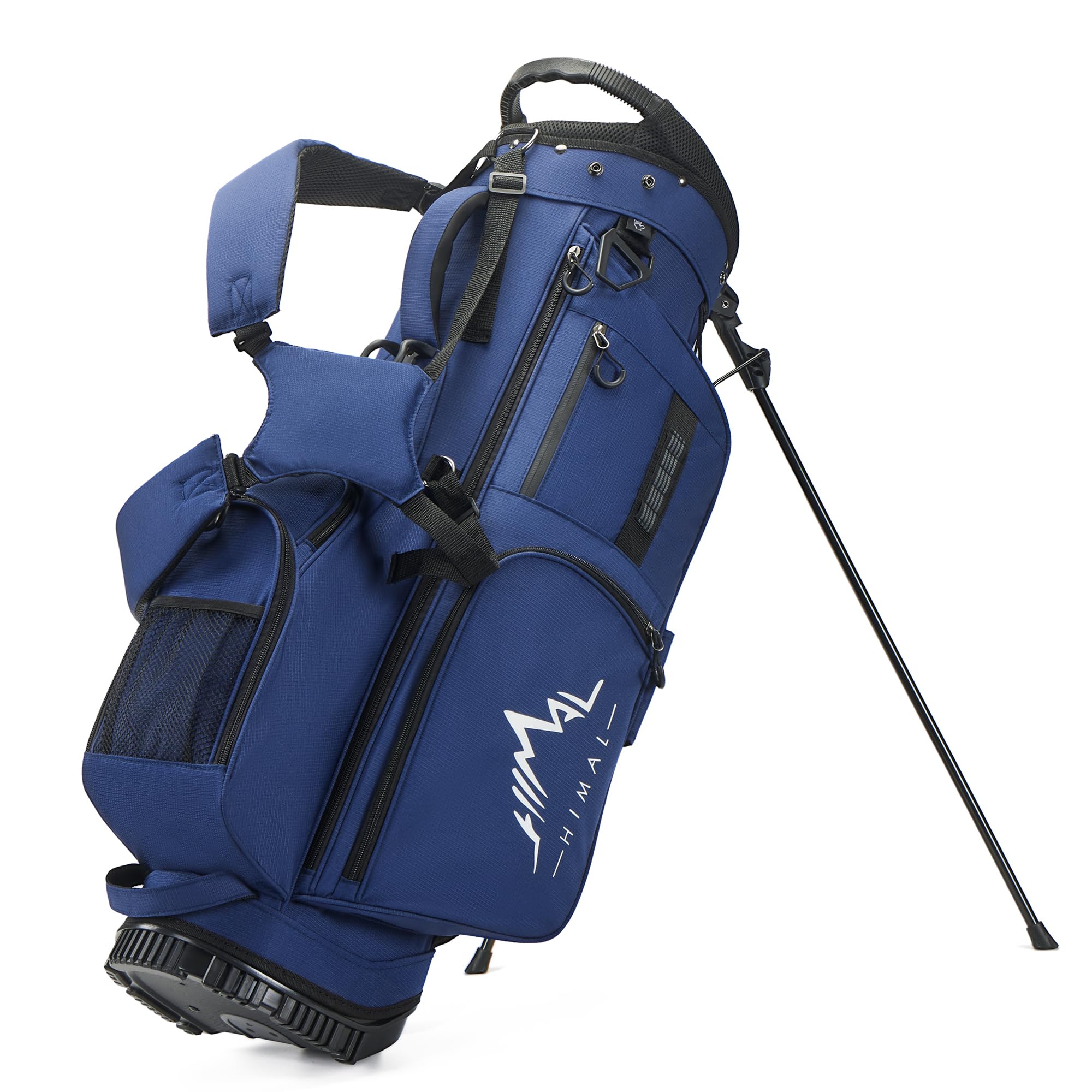 Golf Stand Bag with 7 Way Top Dividers, Lightweight Golf Bags for Men Women with Multiple Pockets, Dual Straps