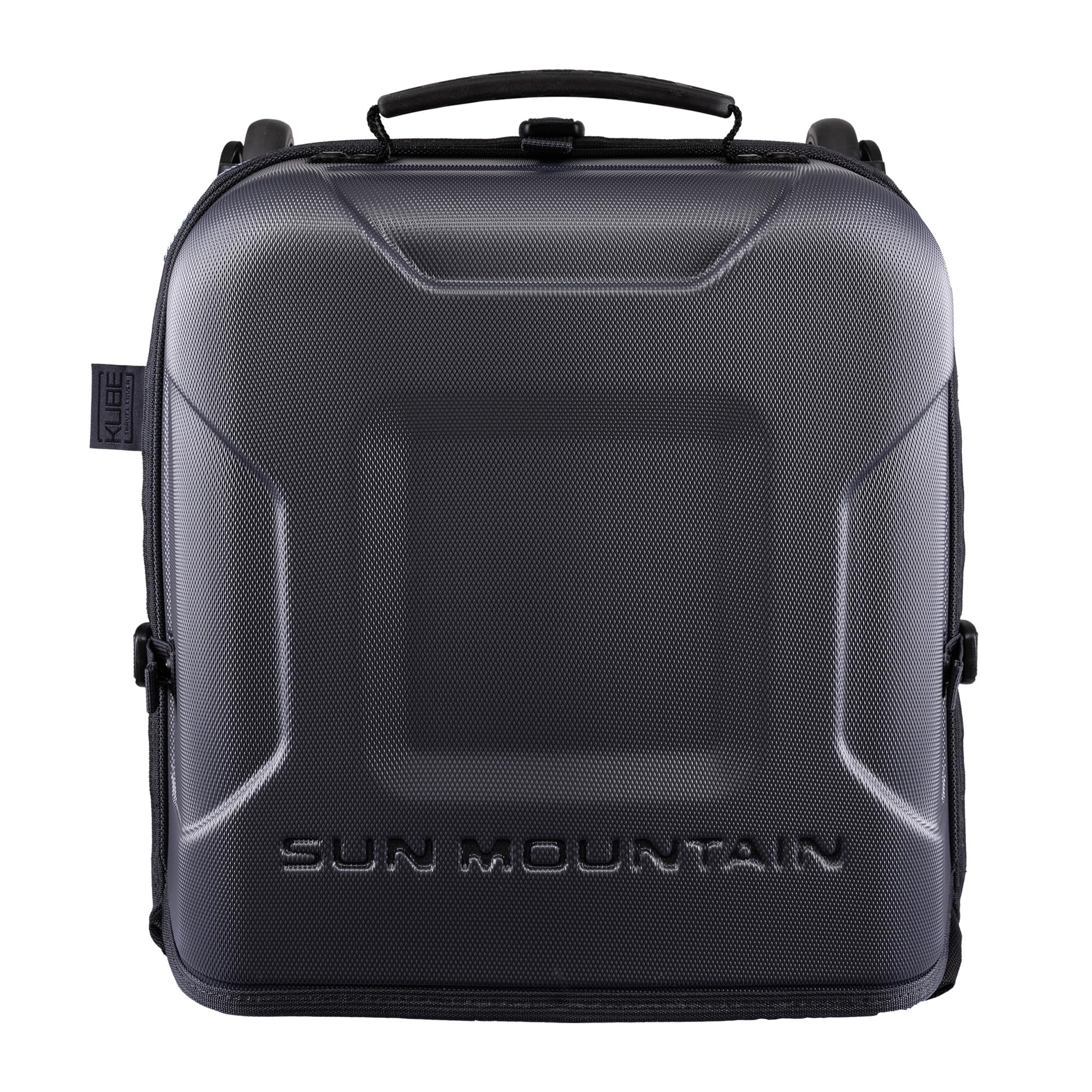 Sun Mountain Kube Golf Travel Bag - 2-Wheel Rolling System, Kube Folding Hard Shell for Easy Storage, Compact Protection & Travel Convenience