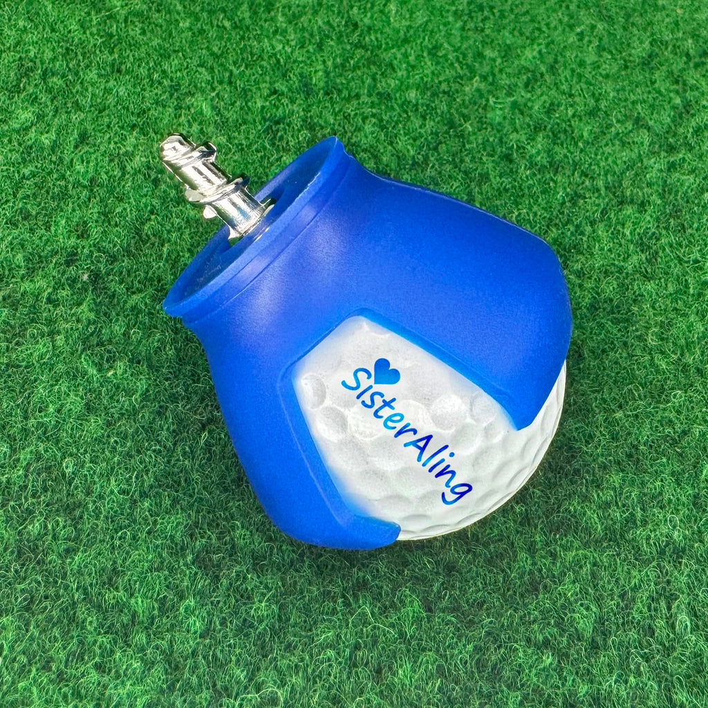 3-Prong Golf Ball Retriever Grabber Pick Up,Back Saver Claw Put On Putter Grip,Suction Cup Ball Grabber,Sucker for Golf Screws Tool