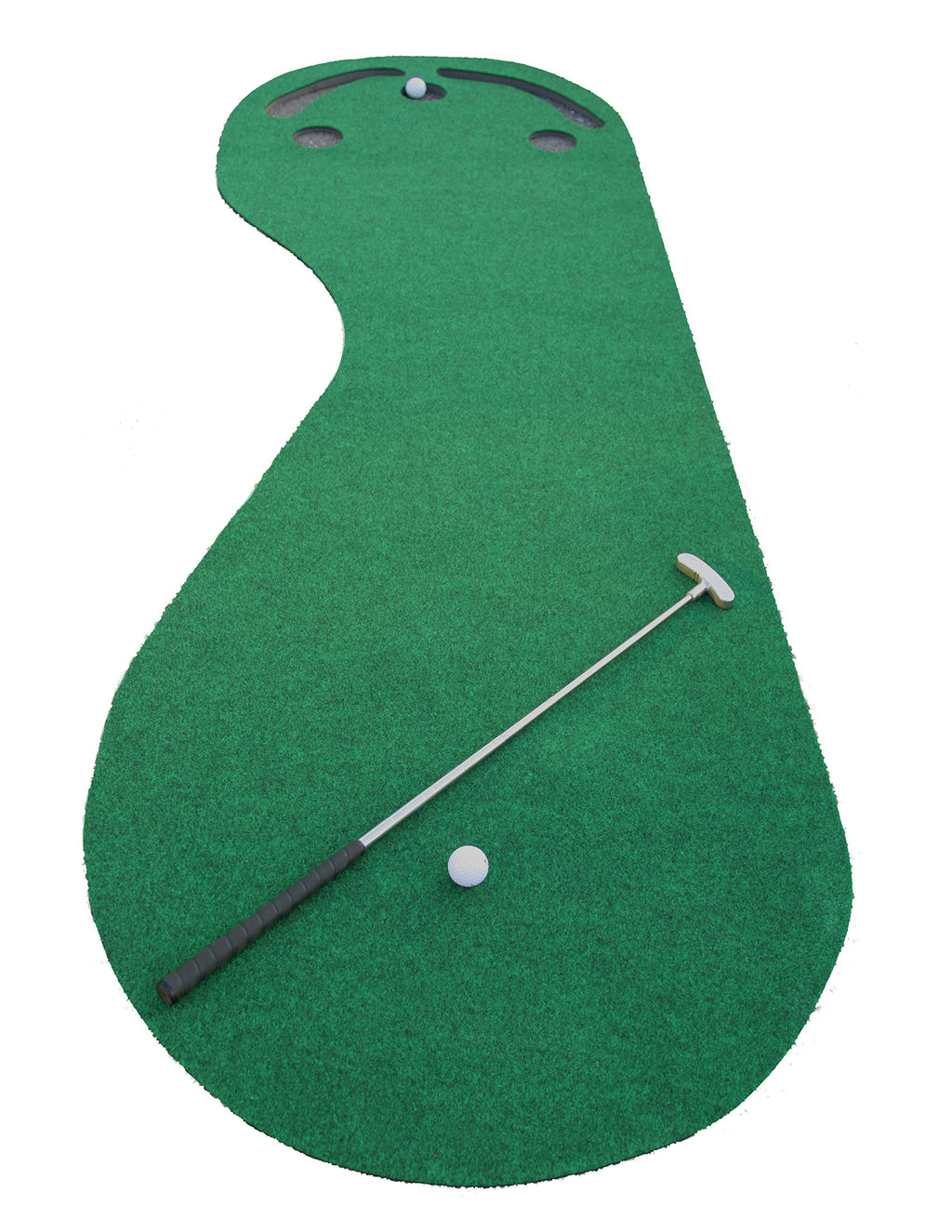 PUTT-A-Bout Par Three Golf Putting Green (3' x 9')