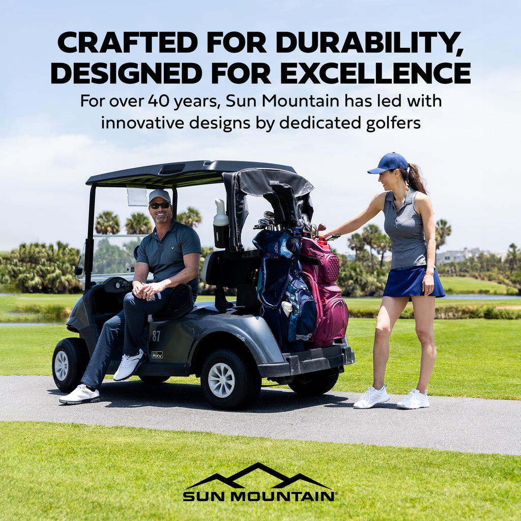 Sun Mountain 2025 Maverick 14 Way Divider Golf Bag with 9 Spacious Pockets - Lightweight Golf Bag for Men and Women with Ergonomic Shoulder Straps Ideal for Both Carts and Walking
