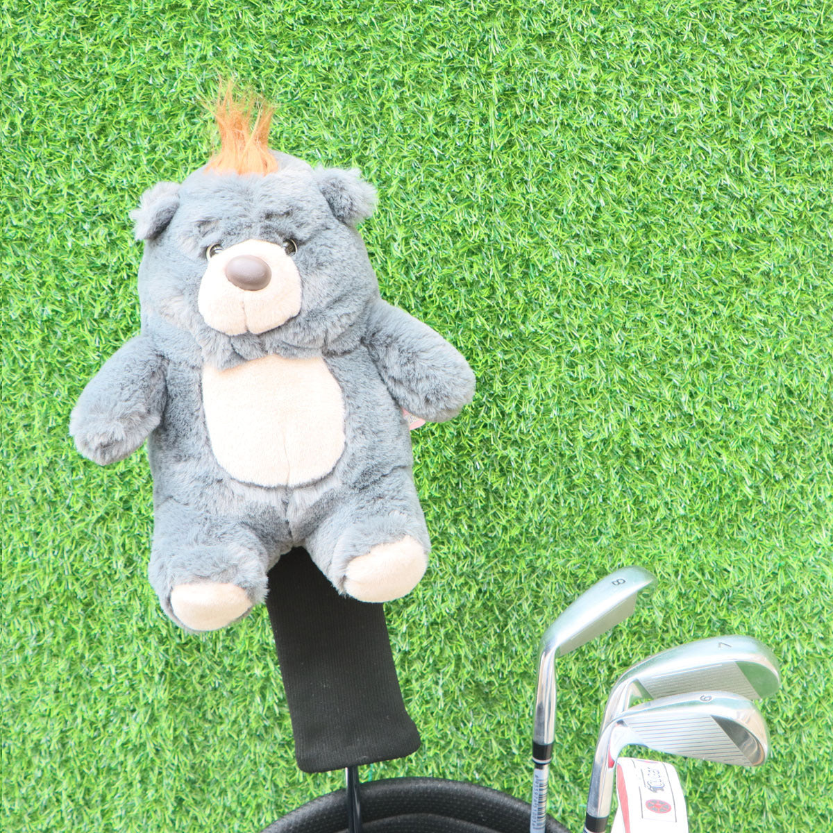 Golf club cover animal cap cover 3/5 wooden club cover