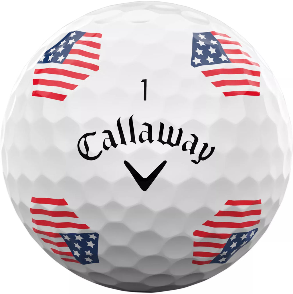 Callaway 2024 Chrome Soft USA TruTrack Golf Balls