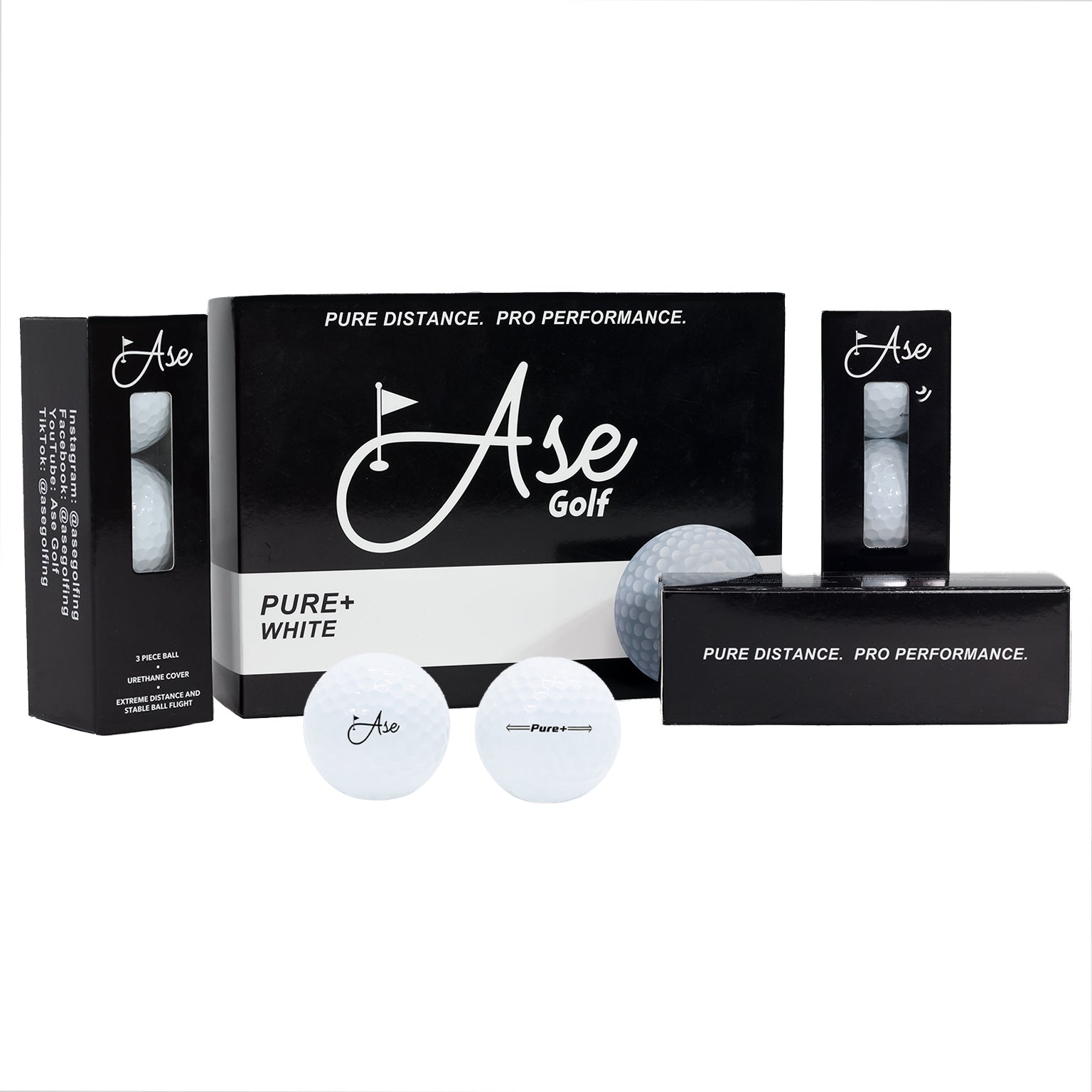 Ase Pure+ Golf Ball