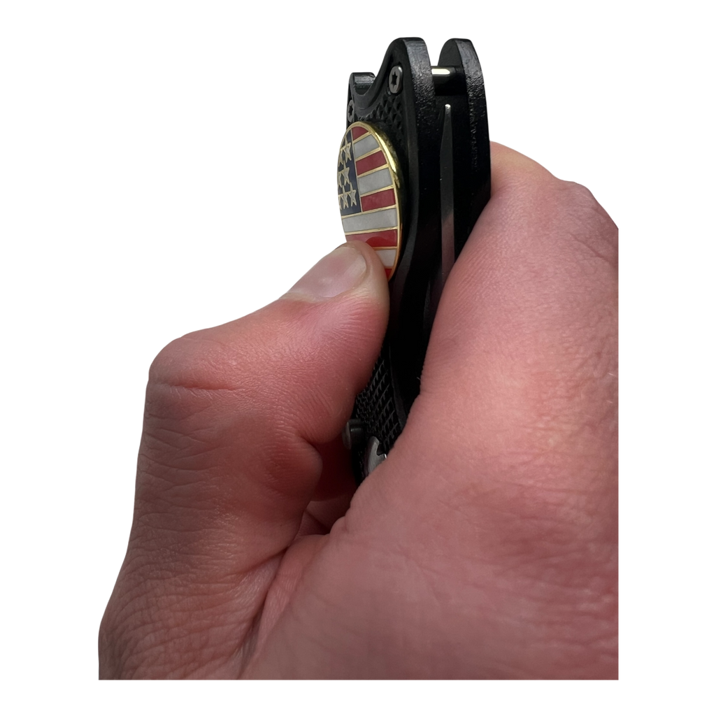 Divot Repair Tool USA Golf Set