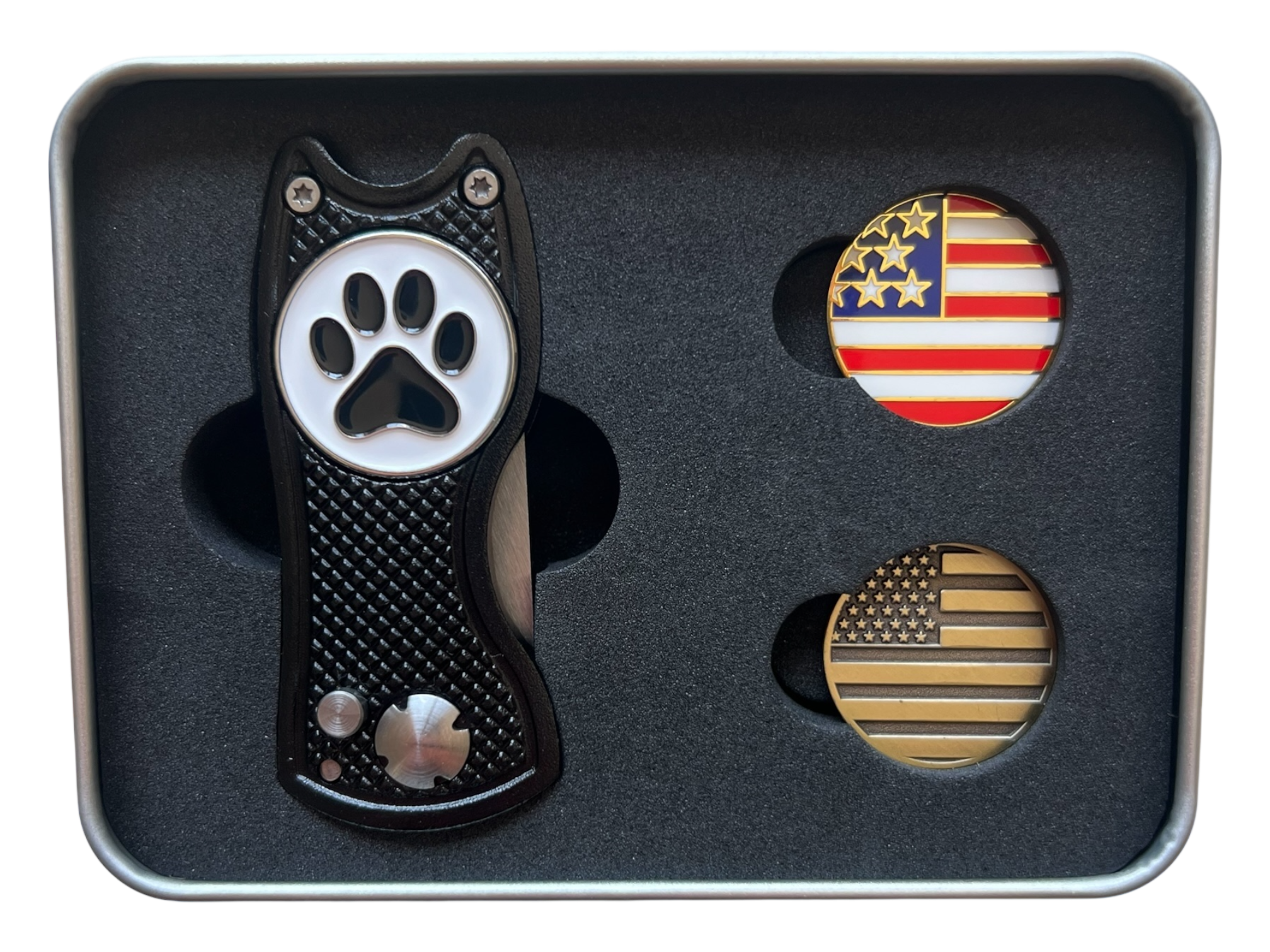 Divot Repair Tool USA Golf Set