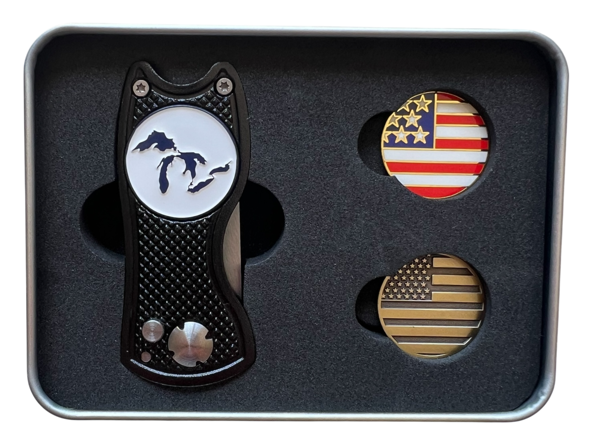 Divot Repair Tool USA Golf Set