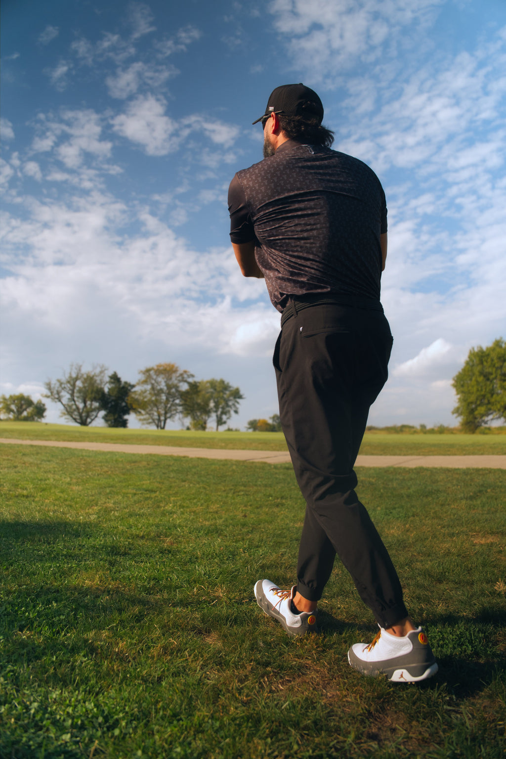 Tempo T Performance Polo - Black