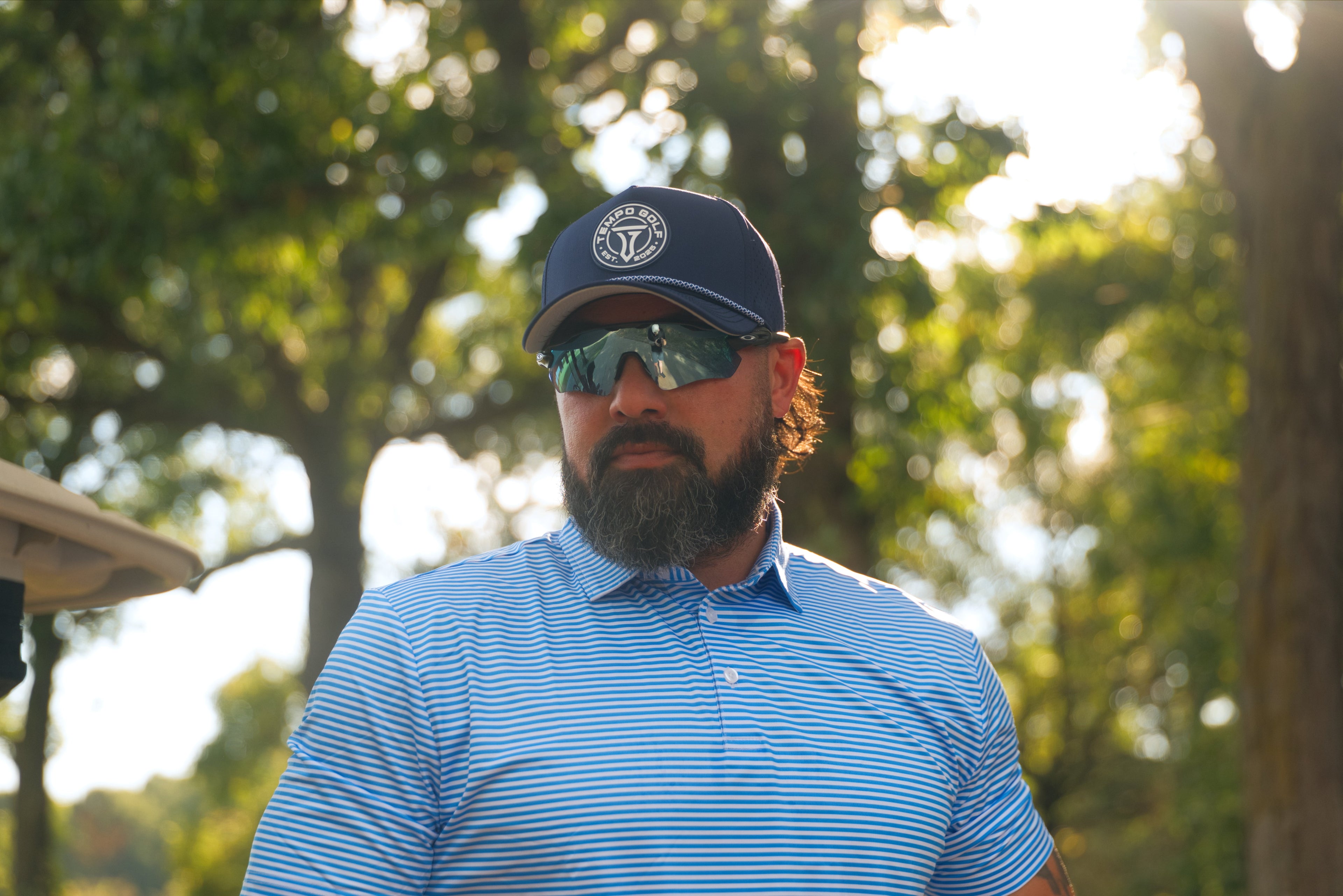 Summer stripes Performance Polo